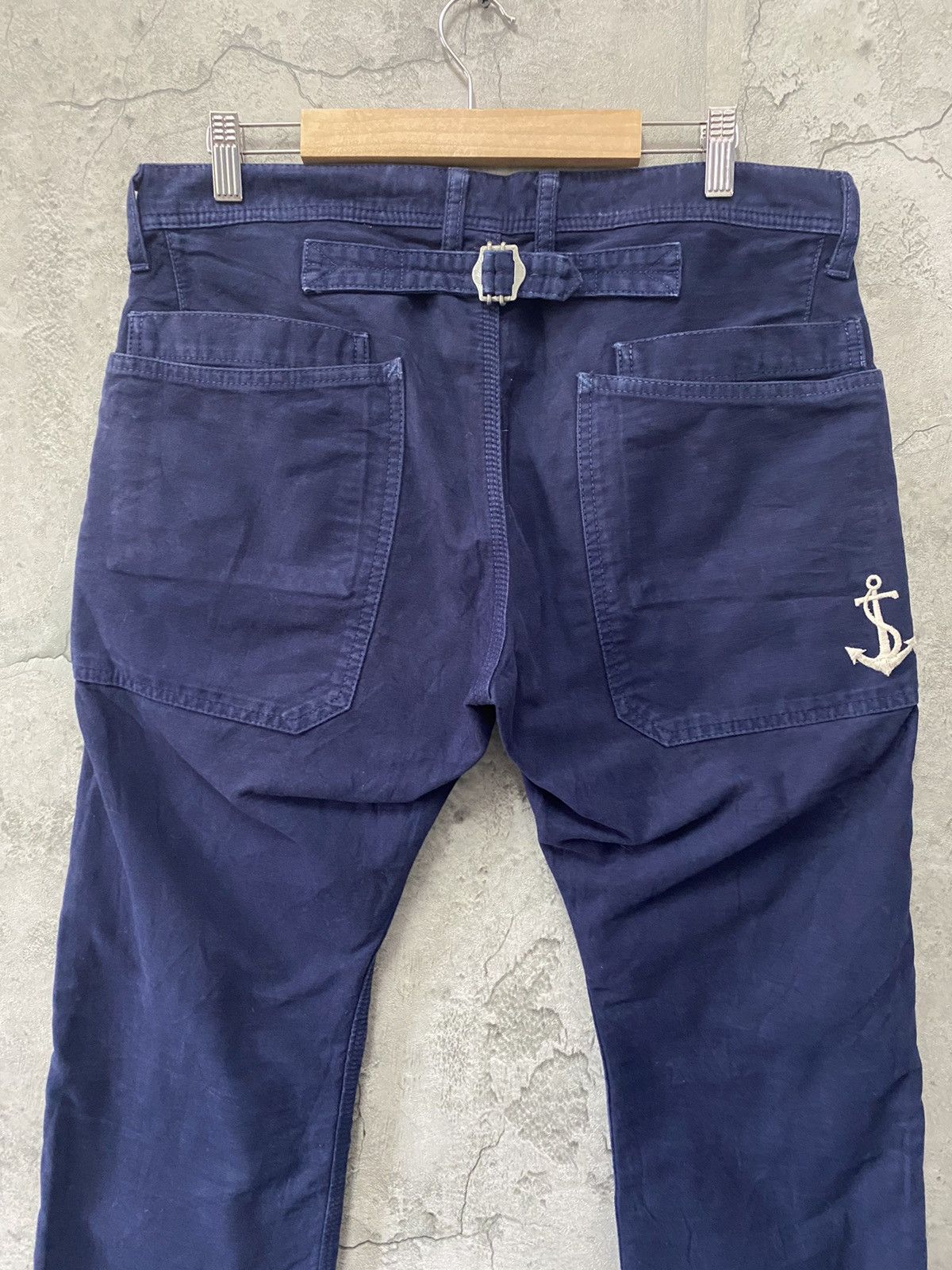 ABAHOUSE × Japanese Brand × Other Vintage Abahouse Japan Buckle Belts Baker Pants Size US 32 / EU 48 - 9 Thumbnail