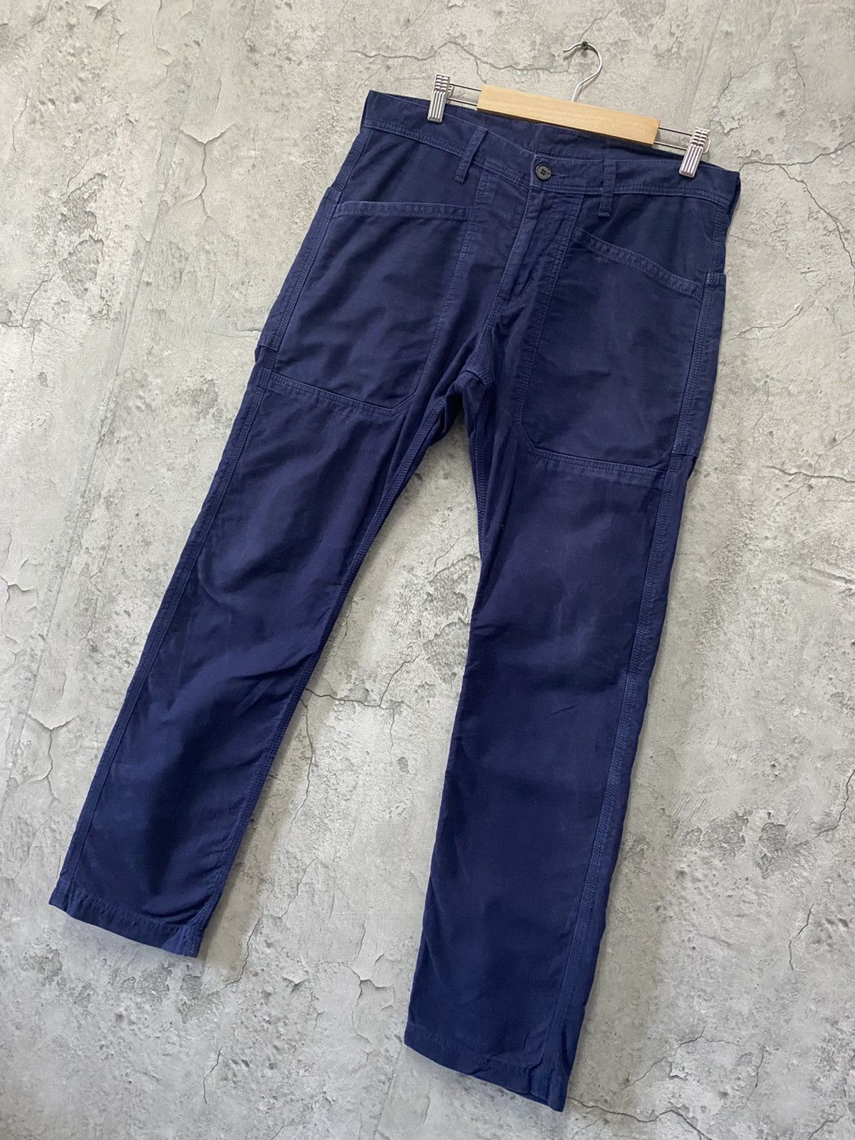 ABAHOUSE × Japanese Brand × Other Vintage Abahouse Japan Buckle Belts Baker Pants Size US 32 / EU 48 - 2 Thumbnail