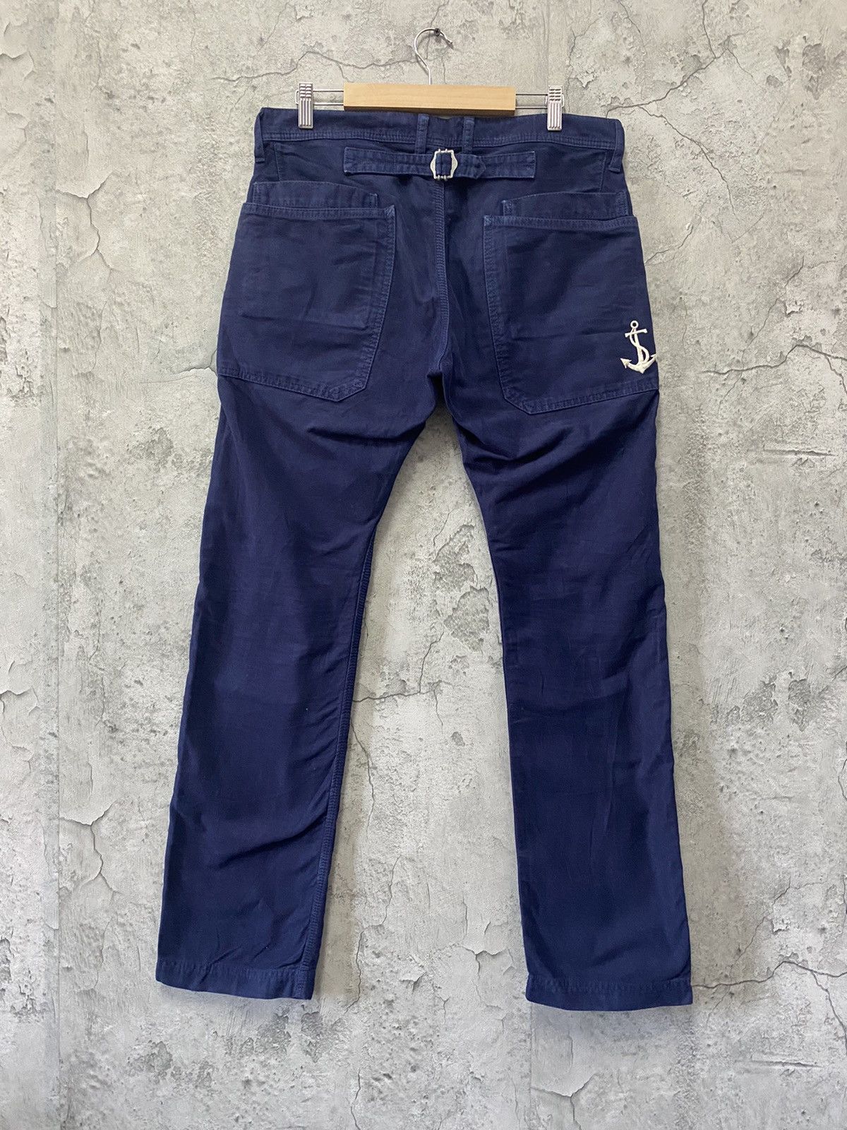 ABAHOUSE × Japanese Brand × Other Vintage Abahouse Japan Buckle Belts Baker Pants Size US 32 / EU 48 - 8 Thumbnail