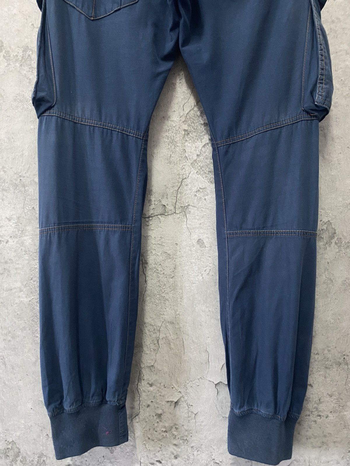 Japanese Brand Vintage Twist46 Xebec Cargo jogger Curve Seam Size US 32 / EU 48 - 12 Thumbnail