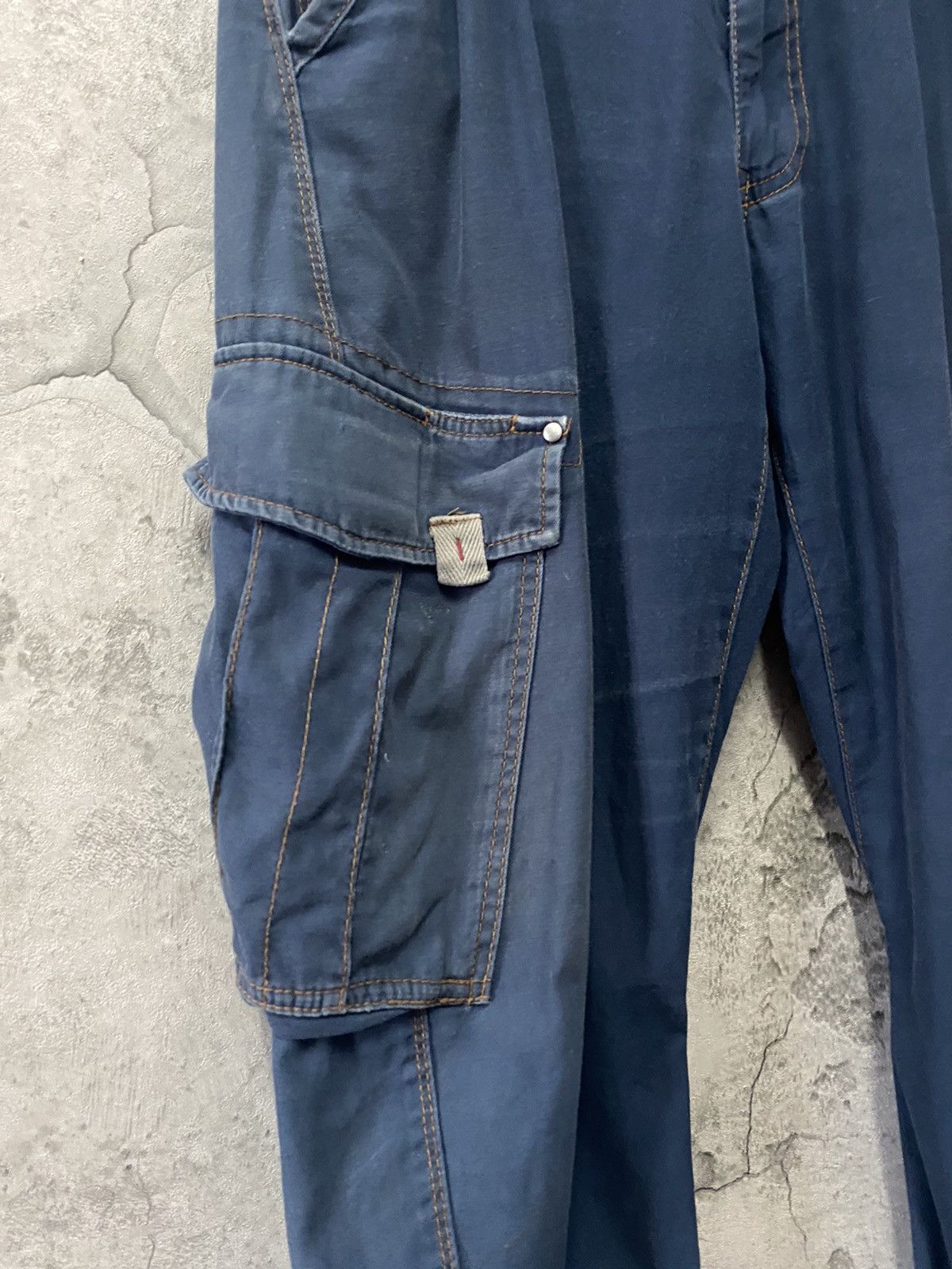 Japanese Brand Vintage Twist46 Xebec Cargo jogger Curve Seam Size US 32 / EU 48 - 8 Thumbnail