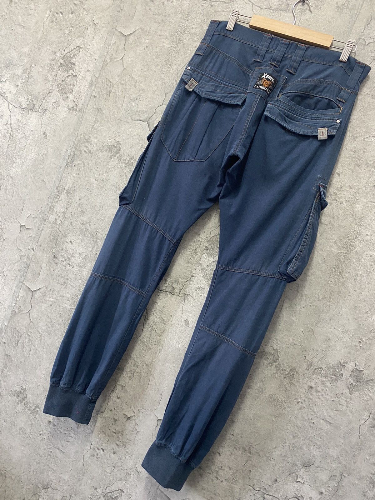 Japanese Brand Vintage Twist46 Xebec Cargo jogger Curve Seam Size US 32 / EU 48 - 10 Thumbnail
