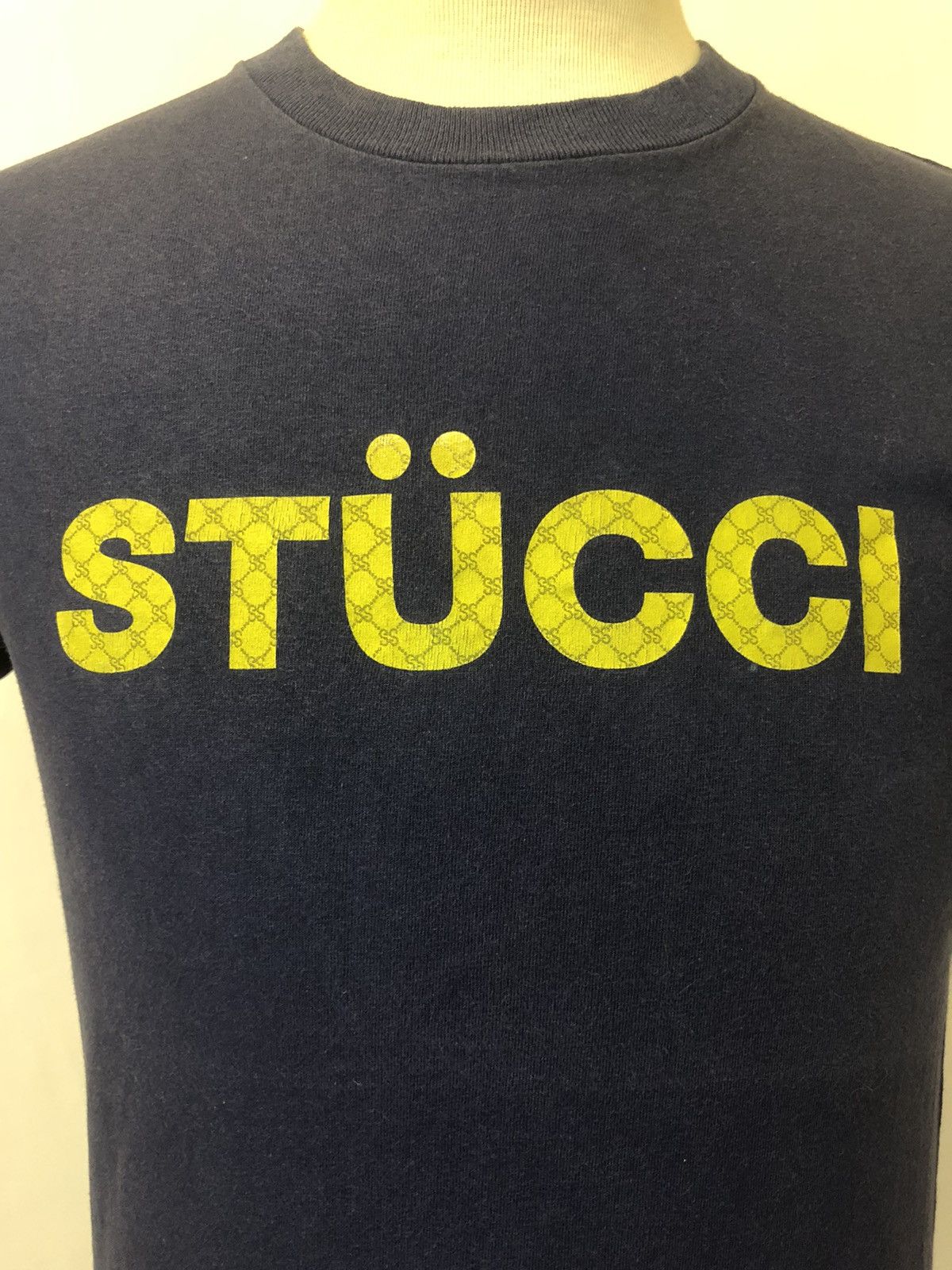 Stussy Rare Archival Stussy Stucci Monogram Shirts Size US S / EU 44-46 / 1 - 3 Thumbnail