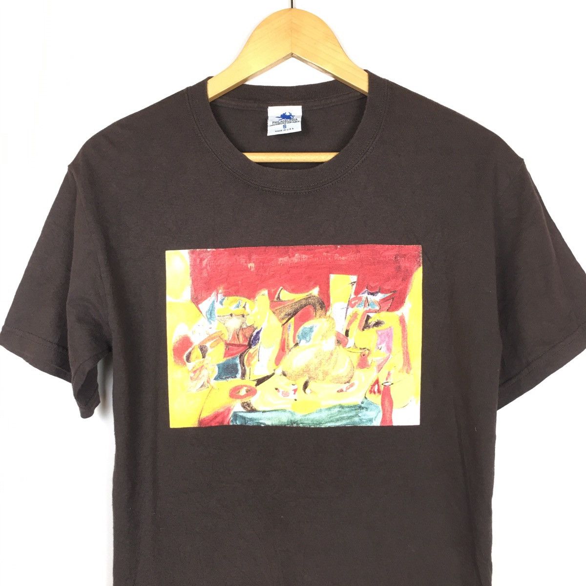 Vintage Arshile Gorky "Crooked Run" Painting T-Shirt PMA Size US S / EU 44-46 / 1 - 2 Thumbnail