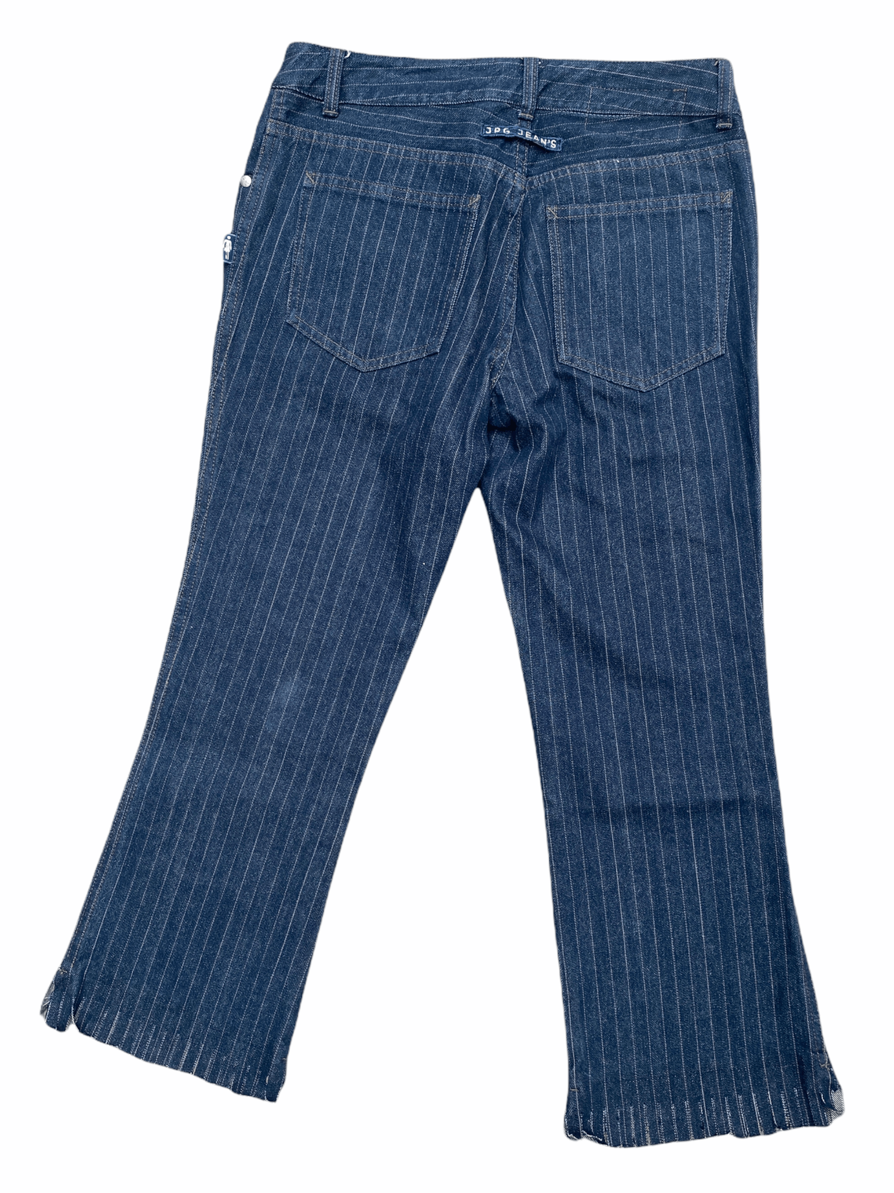 Jean Paul Gaultier JPG Vintage Cropped fringed jeans Size US 28 / EU 44 - 6 Thumbnail