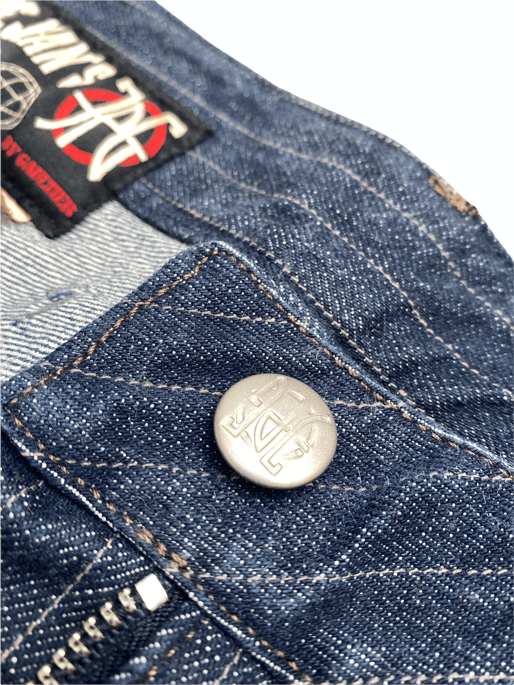 Jean Paul Gaultier JPG Vintage Cropped fringed jeans Size US 28 / EU 44 - 4 Thumbnail