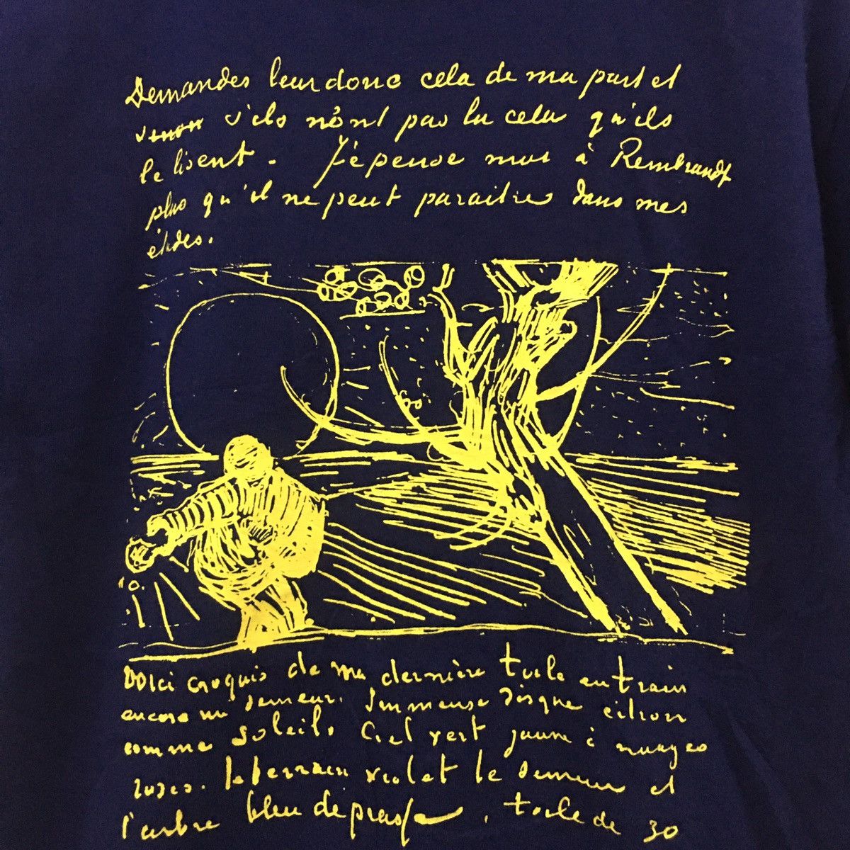 Vintage Van Gogh Museum Amsterdam Artwork T-Shirt Size US M / EU 48-50 / 2 - 4 Thumbnail