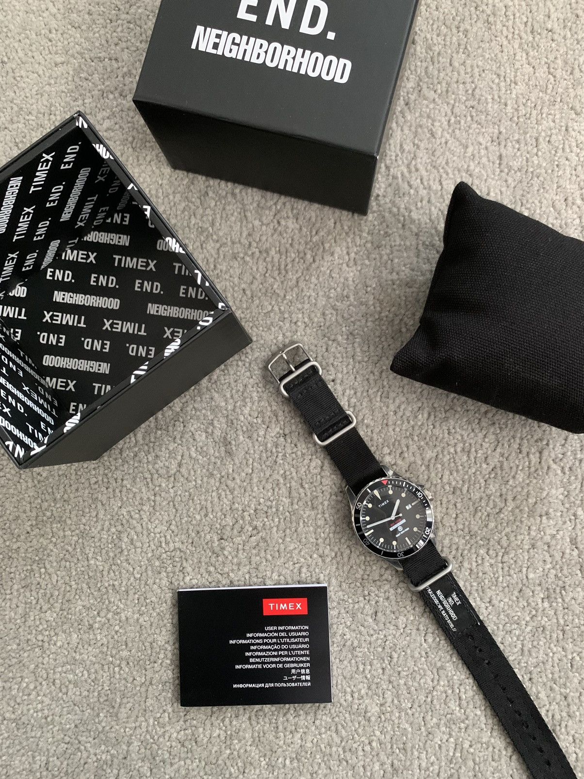 Neighborhood NEIGHBOURHOOD X Timex X END. collaboration 18004 watch |  Grailed