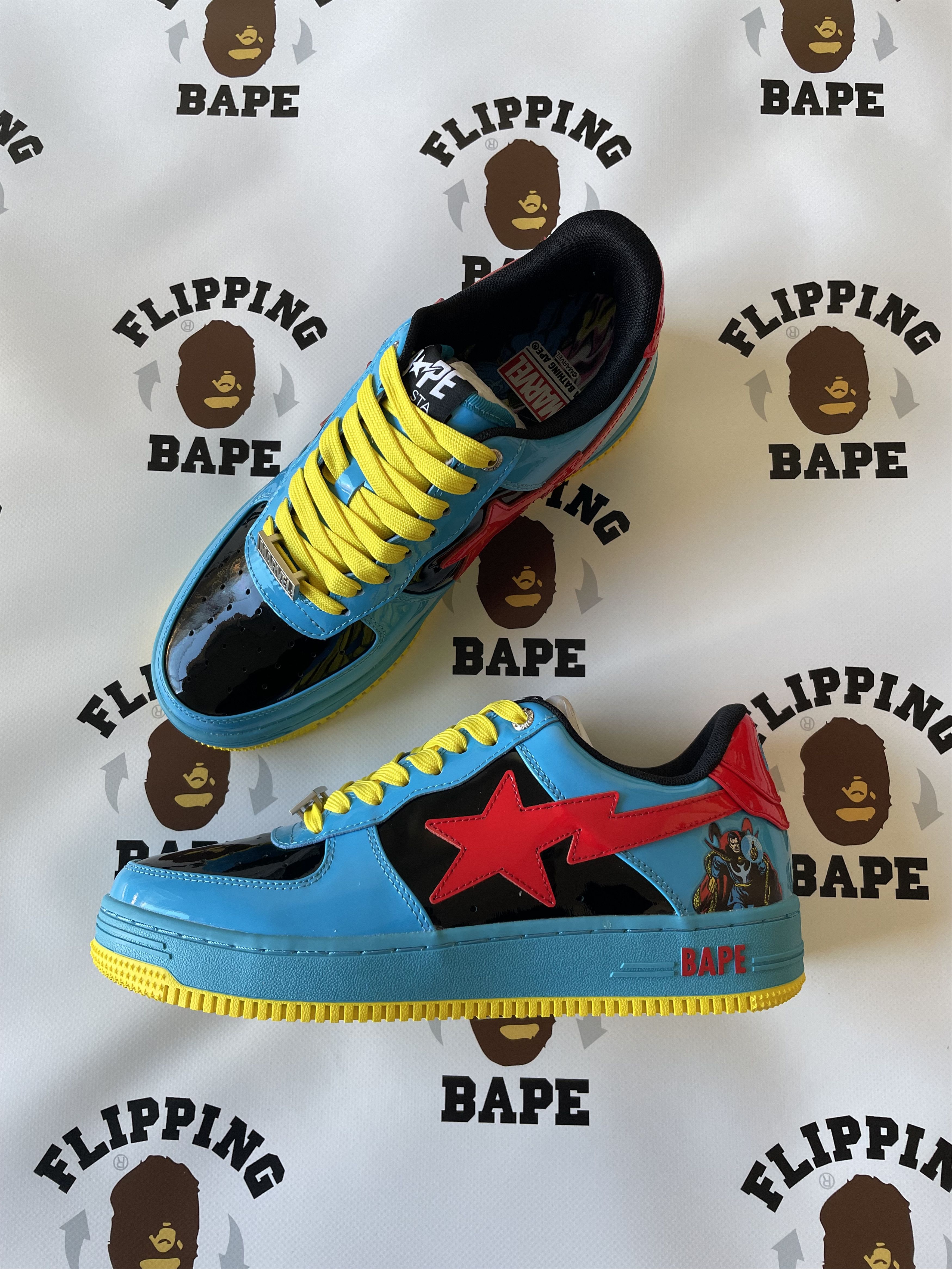 Bape MARVEL BAPE STA DR STRANGE Size US 8.5 / EU 41-42 - 1 Thumbnail