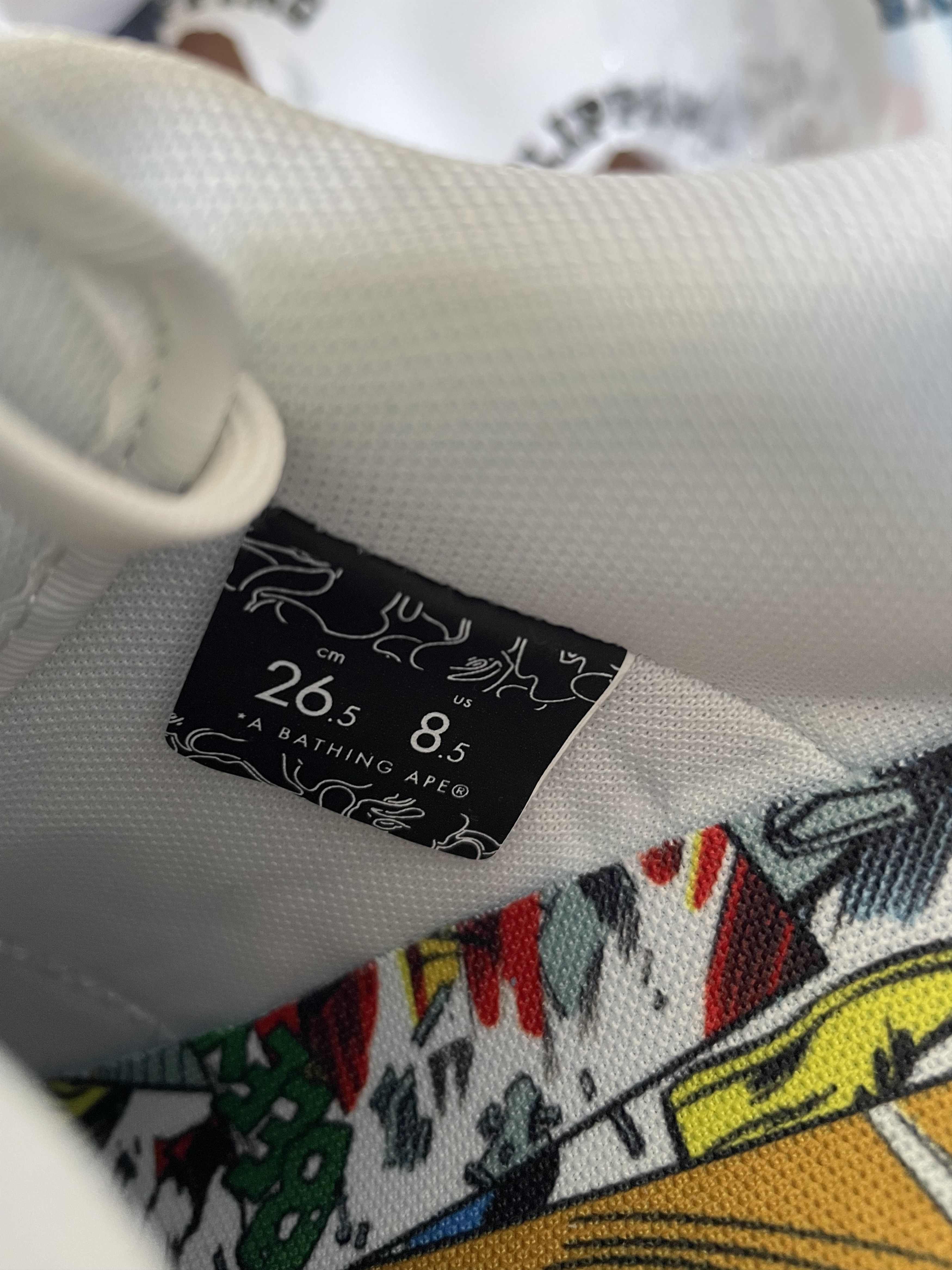 Bape MARVEL BAPE STA CAPTAIN AMERICA Size US 8.5 / EU 41-42 - 11 Thumbnail