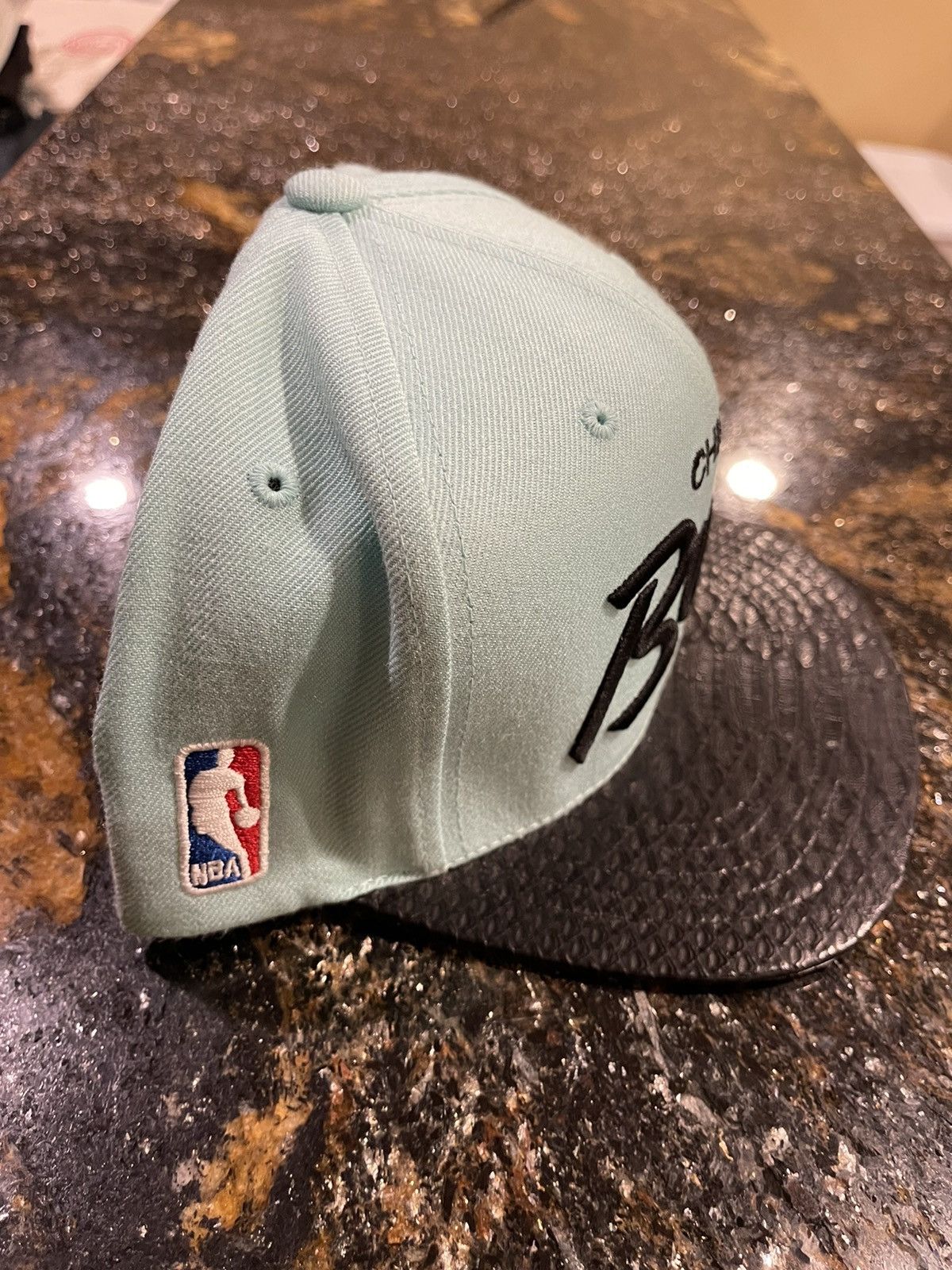 Just Don Just Don x Mitchell & Ness Chicago Bulls Mint Green Hat Size ONE SIZE - 5 Thumbnail