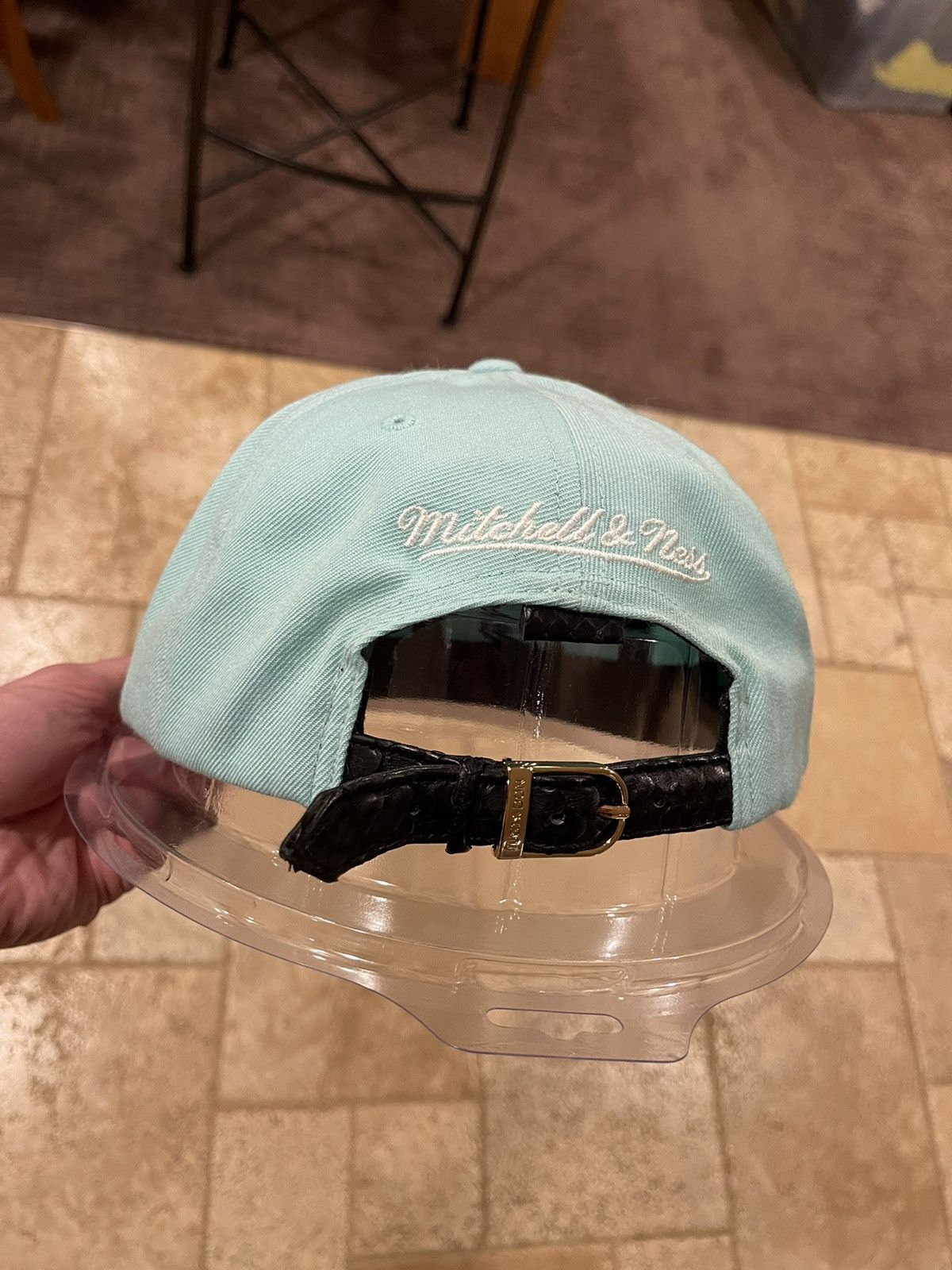 Just Don Just Don x Mitchell & Ness Chicago Bulls Mint Green Hat Size ONE SIZE - 2 Thumbnail