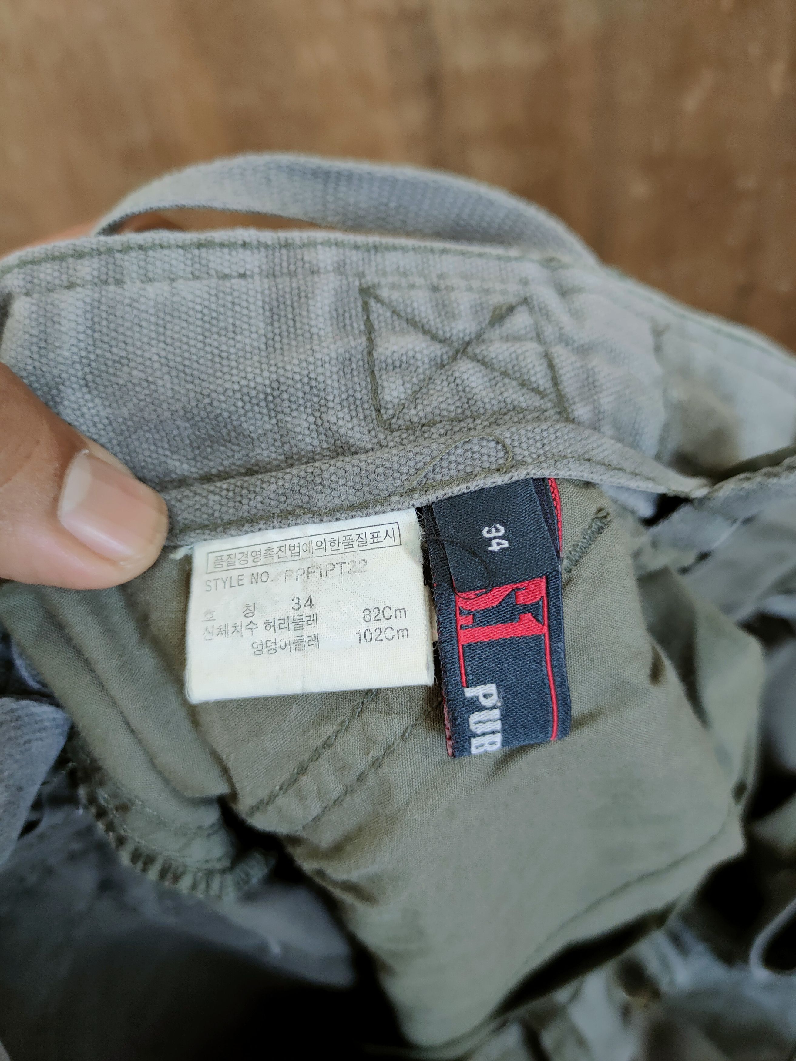 Grailed DL Public Space double knee multipocket cargo pants #1322 Size US 34 / EU 50 - 11 Thumbnail