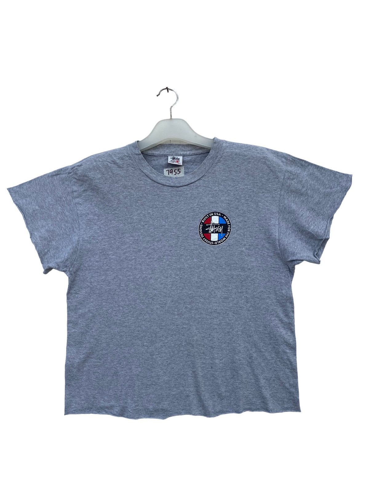 Stussy Vintage Stussy Spellout Crop Tees Size US M / EU 48-50 / 2 - 2 Thumbnail
