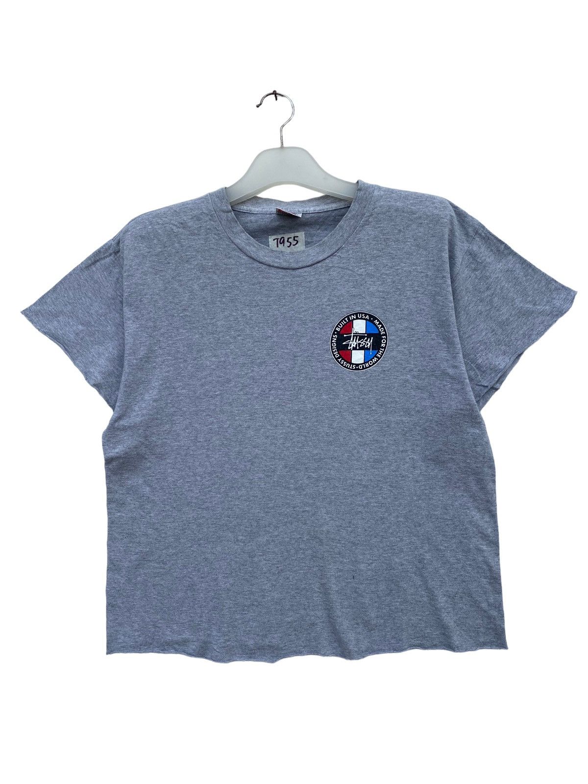 Stussy Vintage Stussy Spellout Crop Tees Size US M / EU 48-50 / 2 - 3 Thumbnail