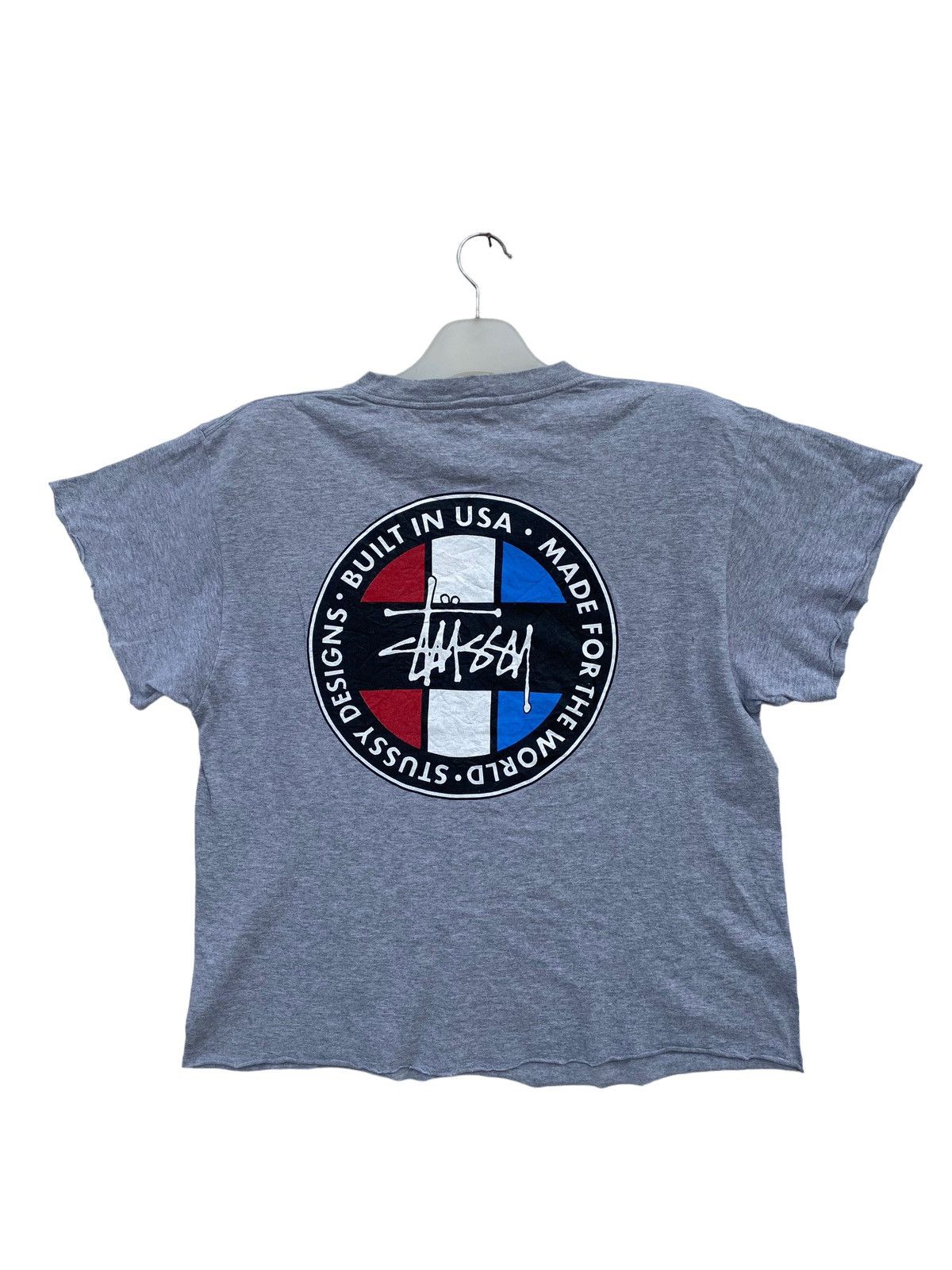 Stussy Vintage Stussy Spellout Crop Tees Size US M / EU 48-50 / 2 - 1 Thumbnail