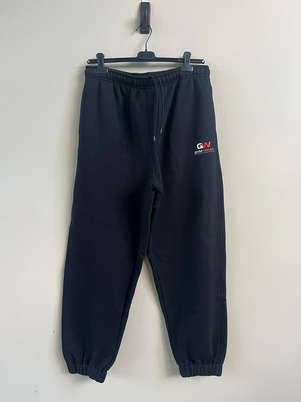 image of Balenciaga Gw Gym Wear Sweat Pants In Black, Men's (Size 32)