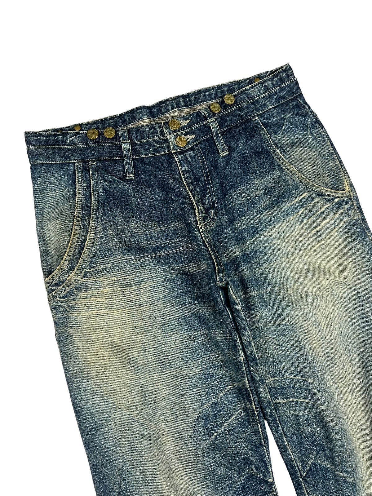 PPFM PPFM Double Waist Painter Denim Size US 32 / EU 48 - 4 Thumbnail