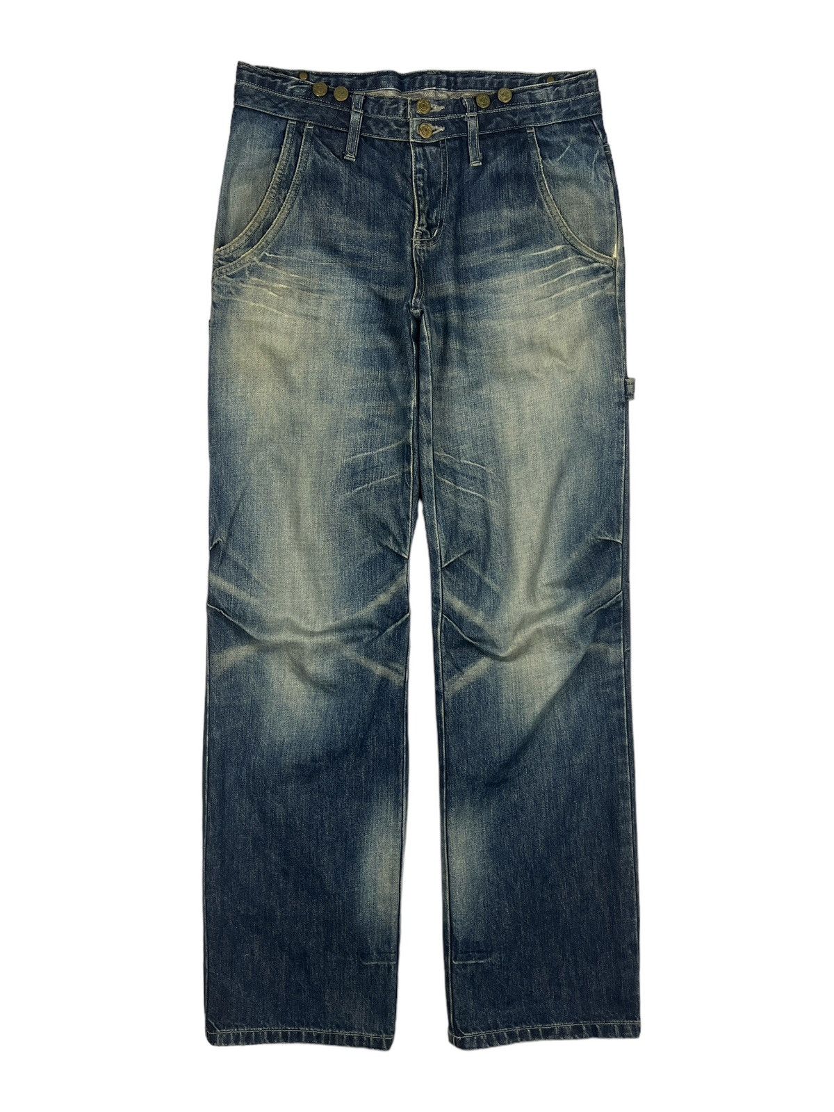 PPFM PPFM Double Waist Painter Denim Size US 32 / EU 48 - 2 Thumbnail