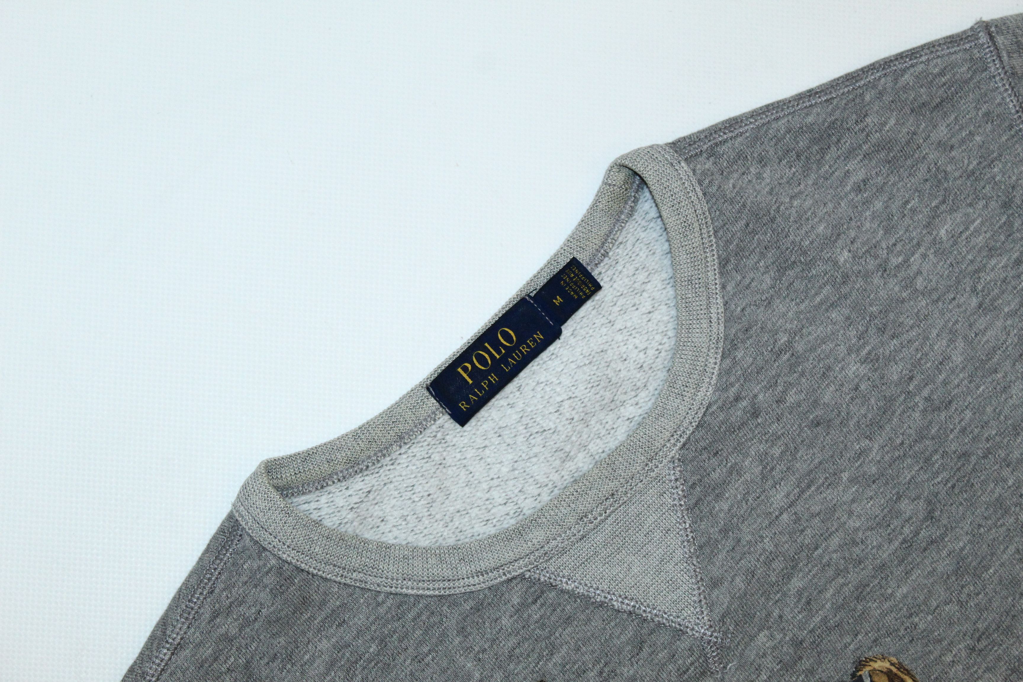 Polo Ralph Lauren 🔥 VTG 🔥 Polo Bear Ralph Lauren Crew Sweatshirt Size US M / EU 48-50 / 2 - 5 Thumbnail