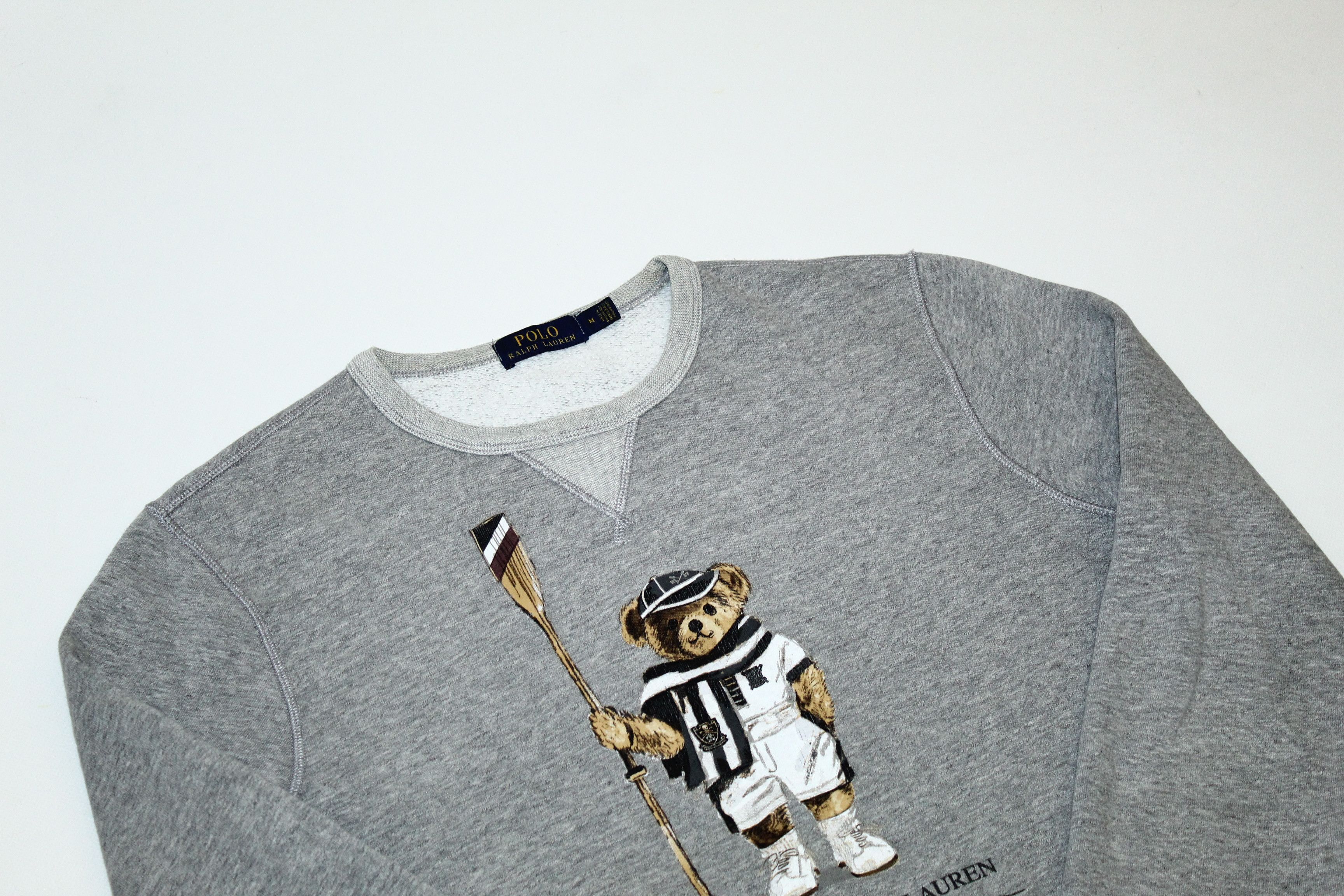 Polo Ralph Lauren 🔥 VTG 🔥 Polo Bear Ralph Lauren Crew Sweatshirt Size US M / EU 48-50 / 2 - 3 Thumbnail