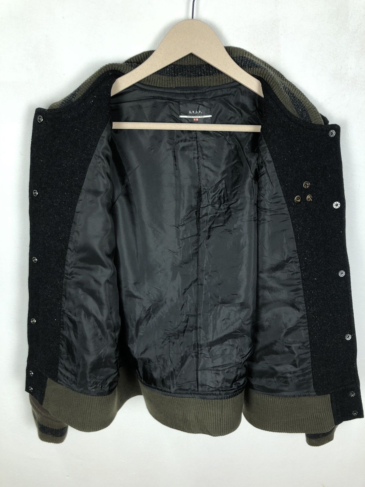 Japanese Brand × Uniqlo × Vintage Vintage Japanese Brand G.V.G.V Uniqlo Varsity Jacket Size US L / EU 52-54 / 3 - 5 Thumbnail