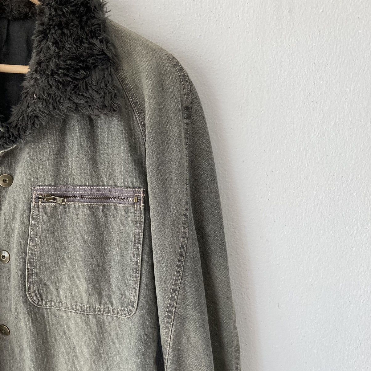 Comme Ca Ism Comme Ca Ism Denim Sherpa Jacket Size US S / EU 44-46 / 1 - 9 Thumbnail