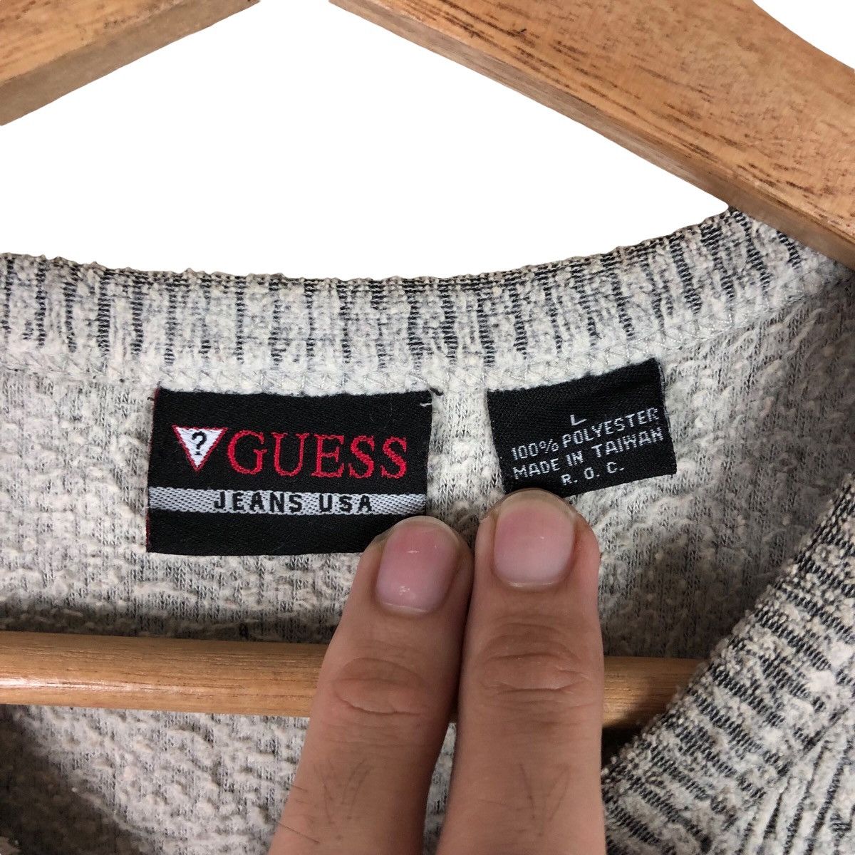 Guess Y2K Guess USA Corduroy Sweater Size US L / EU 52-54 / 3 - 7 Thumbnail