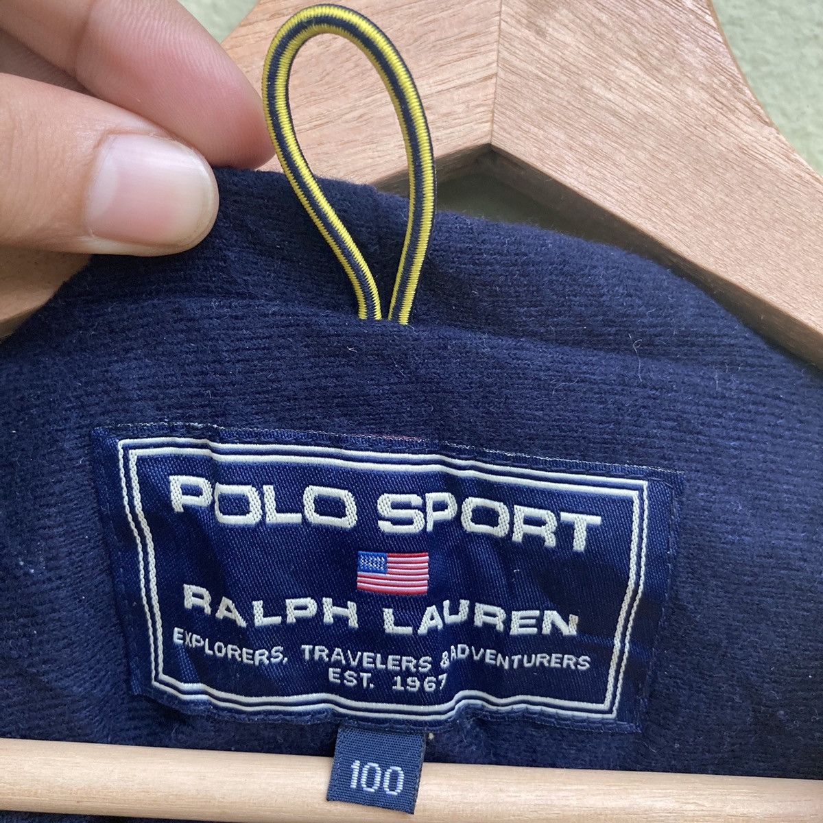 Polo Ralph Lauren Ralph Lauren Windbreaker/Raincoat Hooded Size US L / EU 52-54 / 3 - 10 Thumbnail