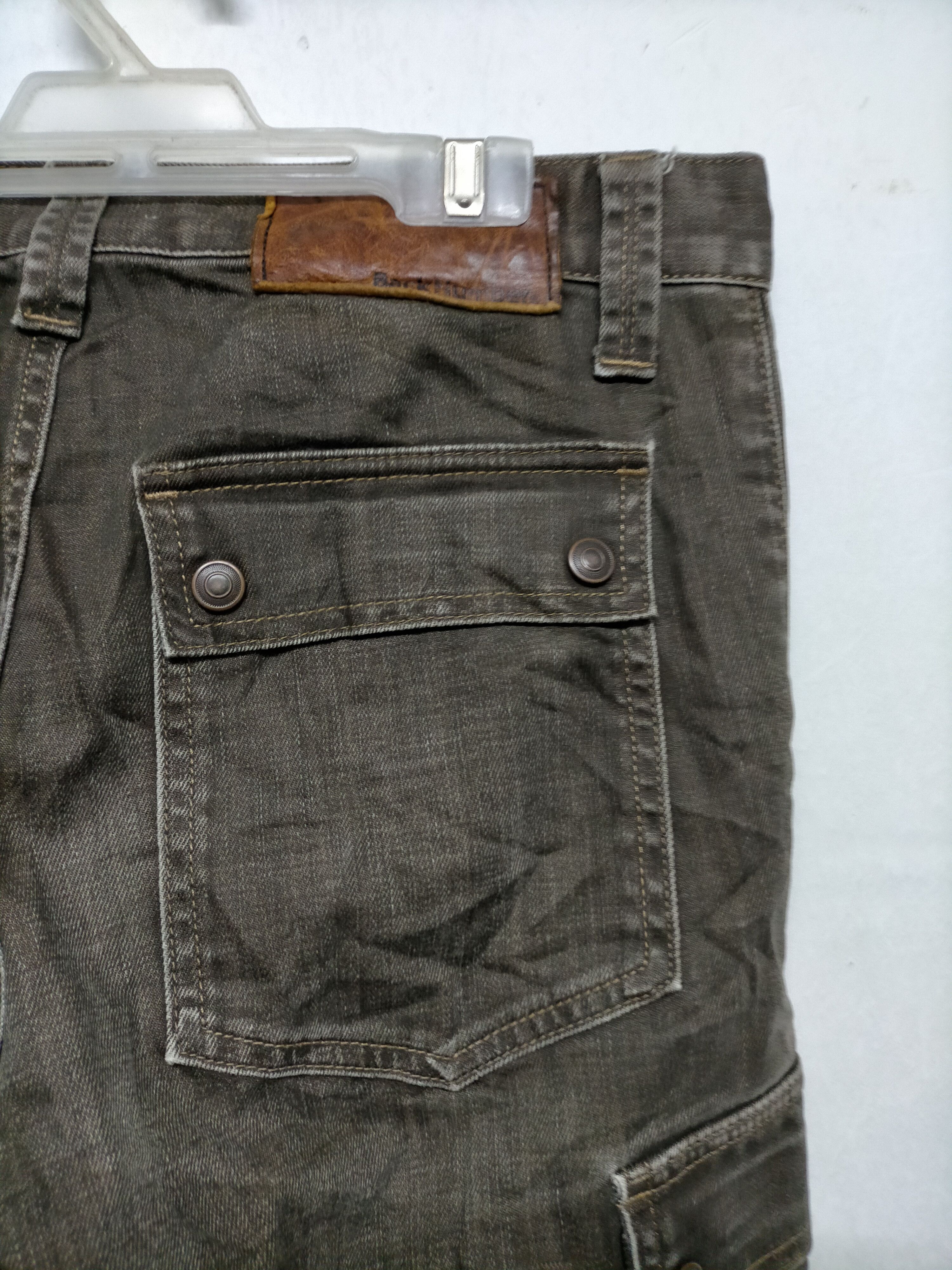 Hysteric Glamour Back Number Cargo Pants Denim Size US 33 - 5 Thumbnail