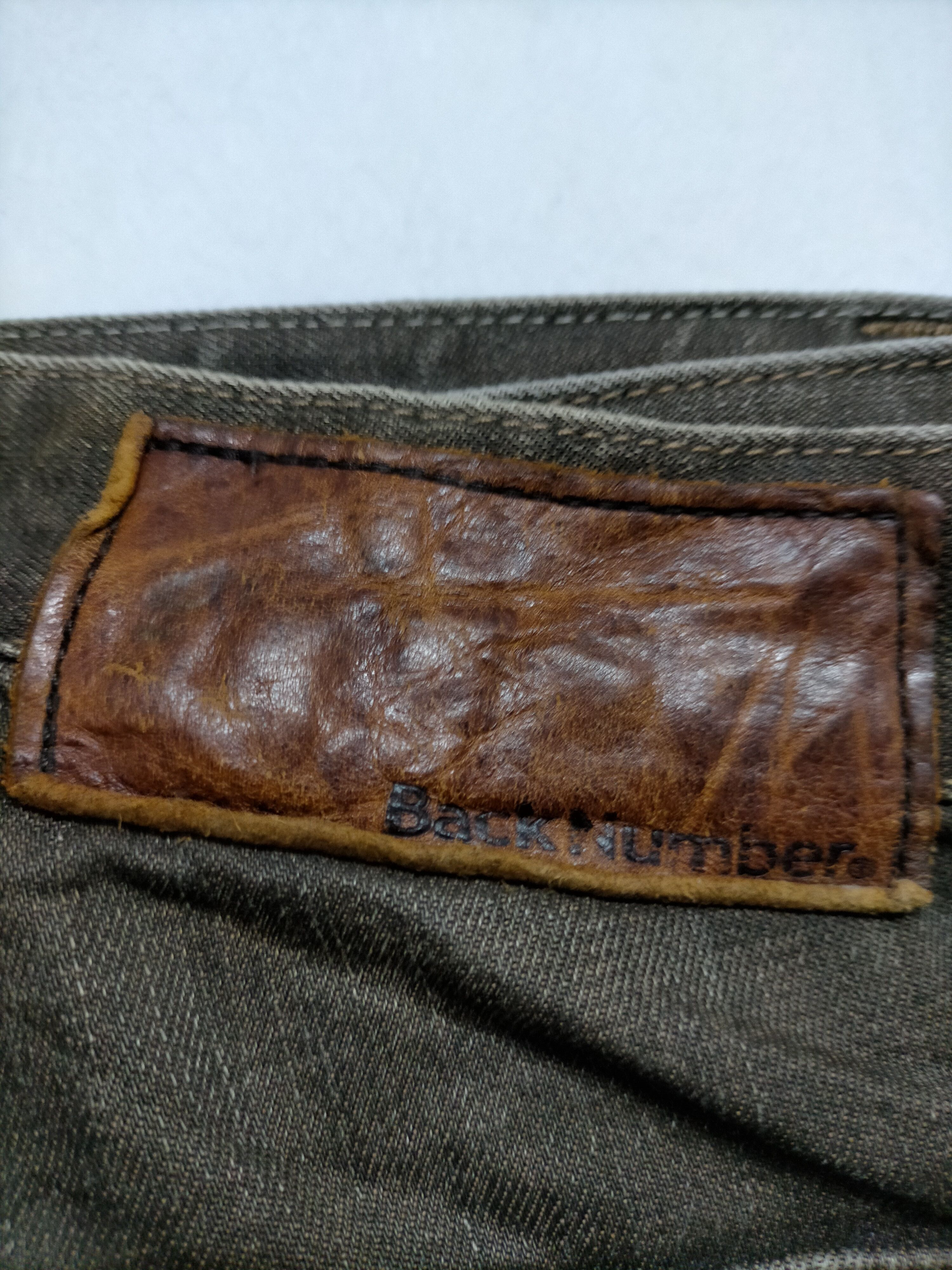 Hysteric Glamour Back Number Cargo Pants Denim Size US 33 - 6 Thumbnail