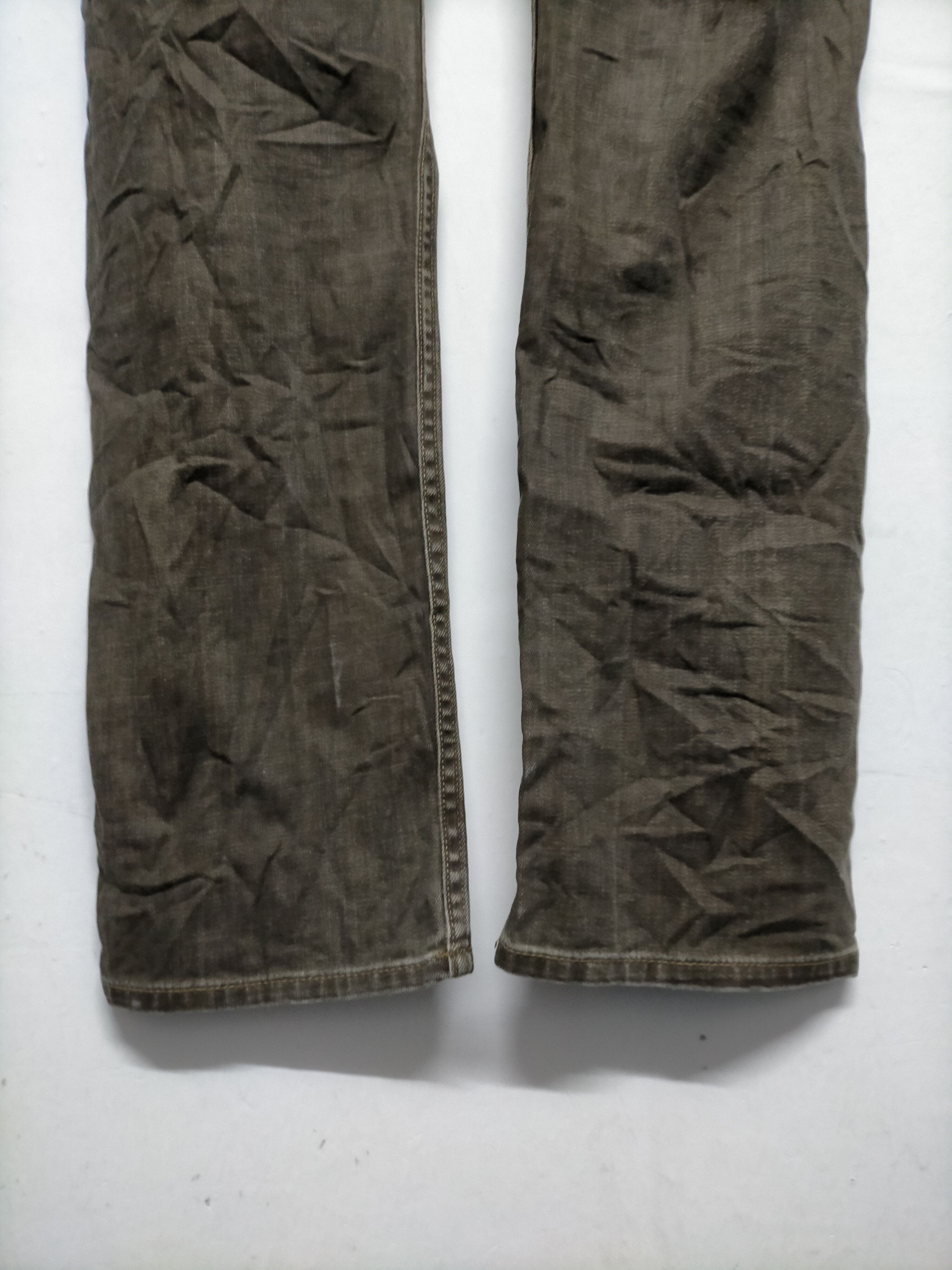 Hysteric Glamour Back Number Cargo Pants Denim Size US 33 - 7 Thumbnail