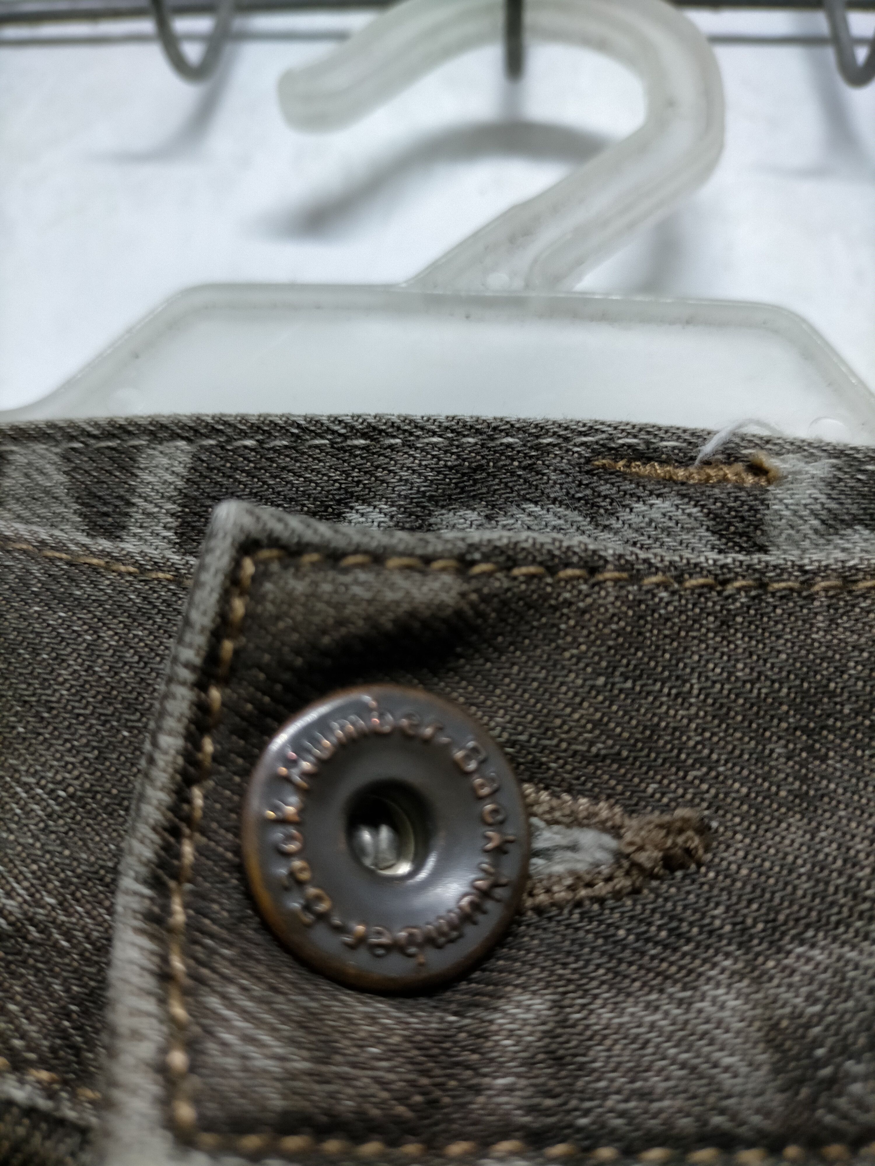 Hysteric Glamour Back Number Cargo Pants Denim Size US 33 - 13 Thumbnail