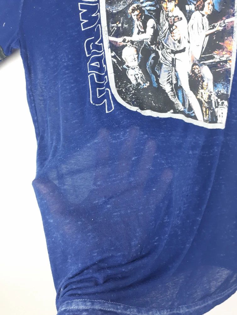 Star Wars × Vintage Vintage Star Wars Ep 1 Graphic Paper Thin Tshirt Size US XL / EU 56 / 4 - 3 Thumbnail