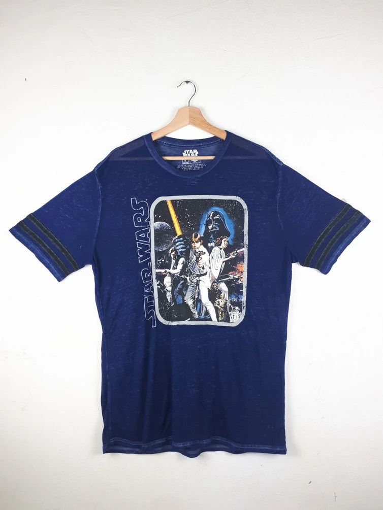 Star Wars × Vintage Vintage Star Wars Ep 1 Graphic Paper Thin Tshirt Size US XL / EU 56 / 4 - 1 Thumbnail