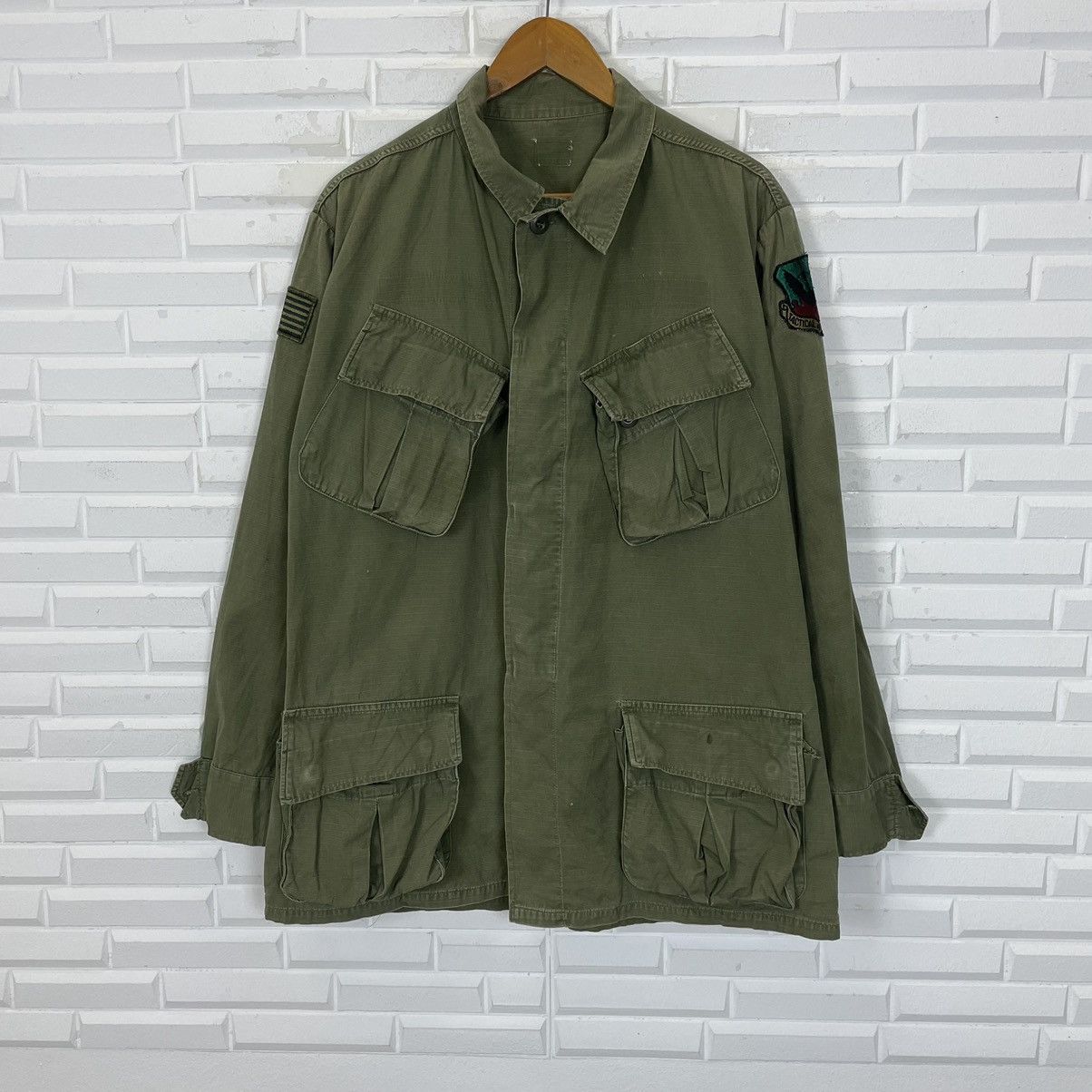 Vintage OG Class1 Tactical Air Command Of USA Military Size US M / EU 48-50 / 2 - 1 Thumbnail