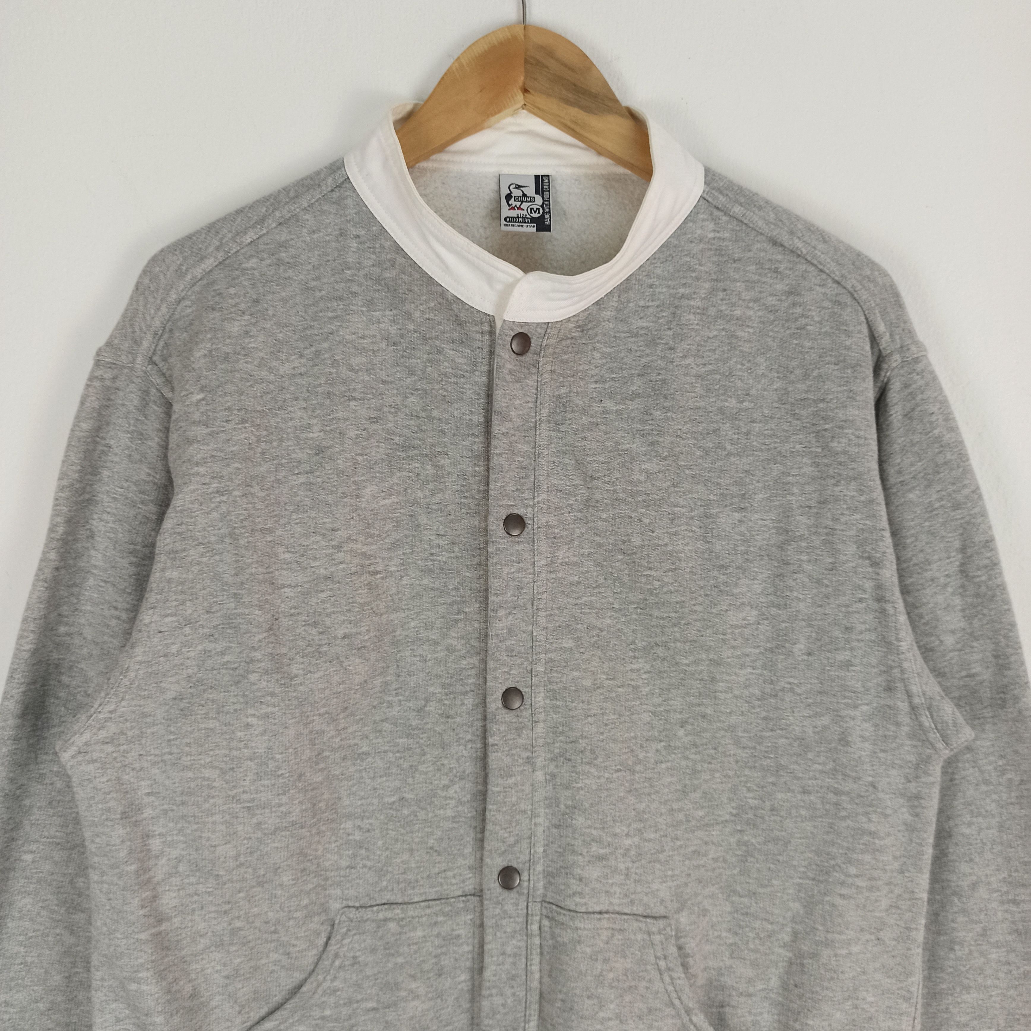 Chums 🔥Rare🔥 Chums Hello Wear Up Button Sweatshirt Size US M / EU 48-50 / 2 - 6 Thumbnail