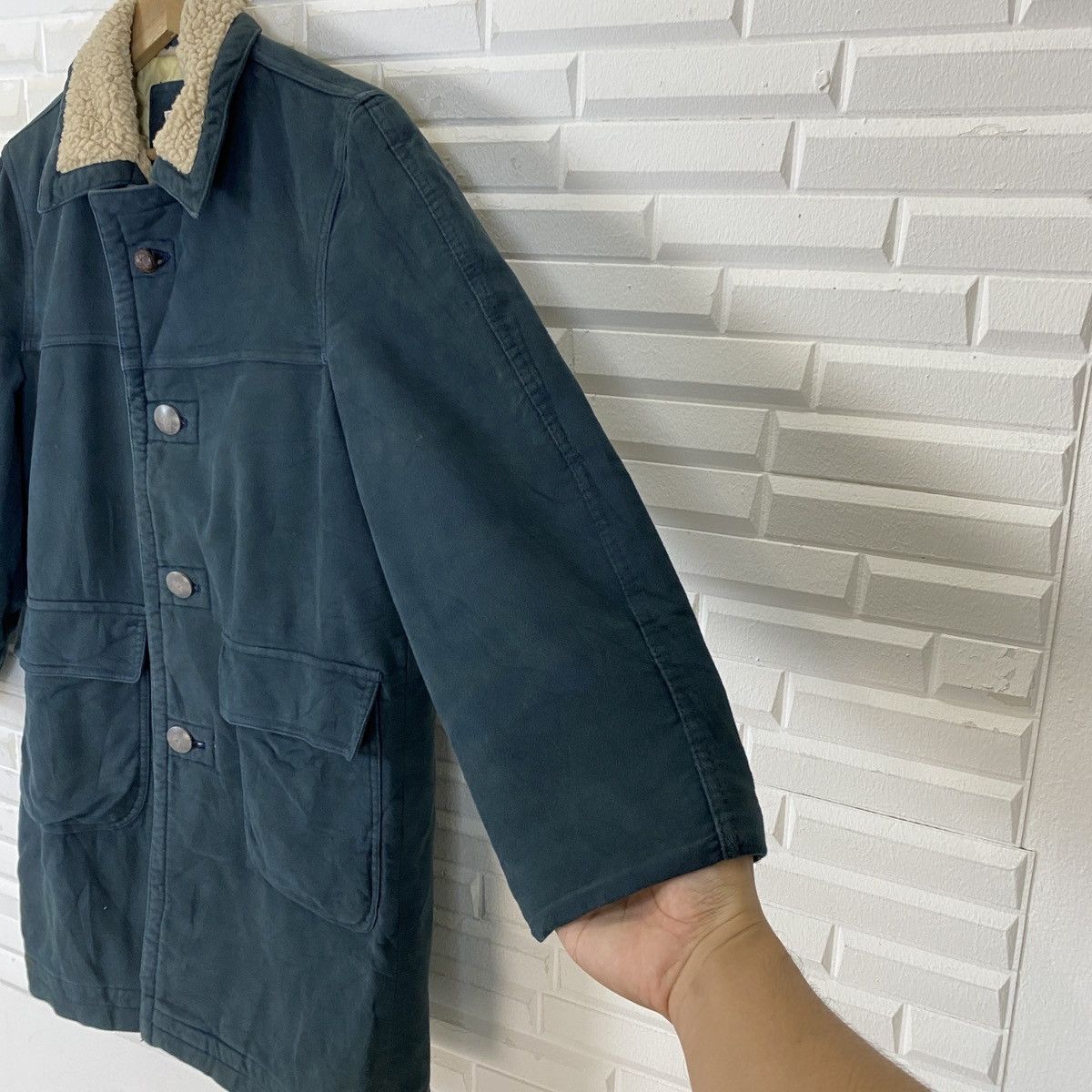 Van Van Jacket Inc Sherpa Button Up Long Jacket Size US M / EU 48-50 / 2 - 8 Thumbnail