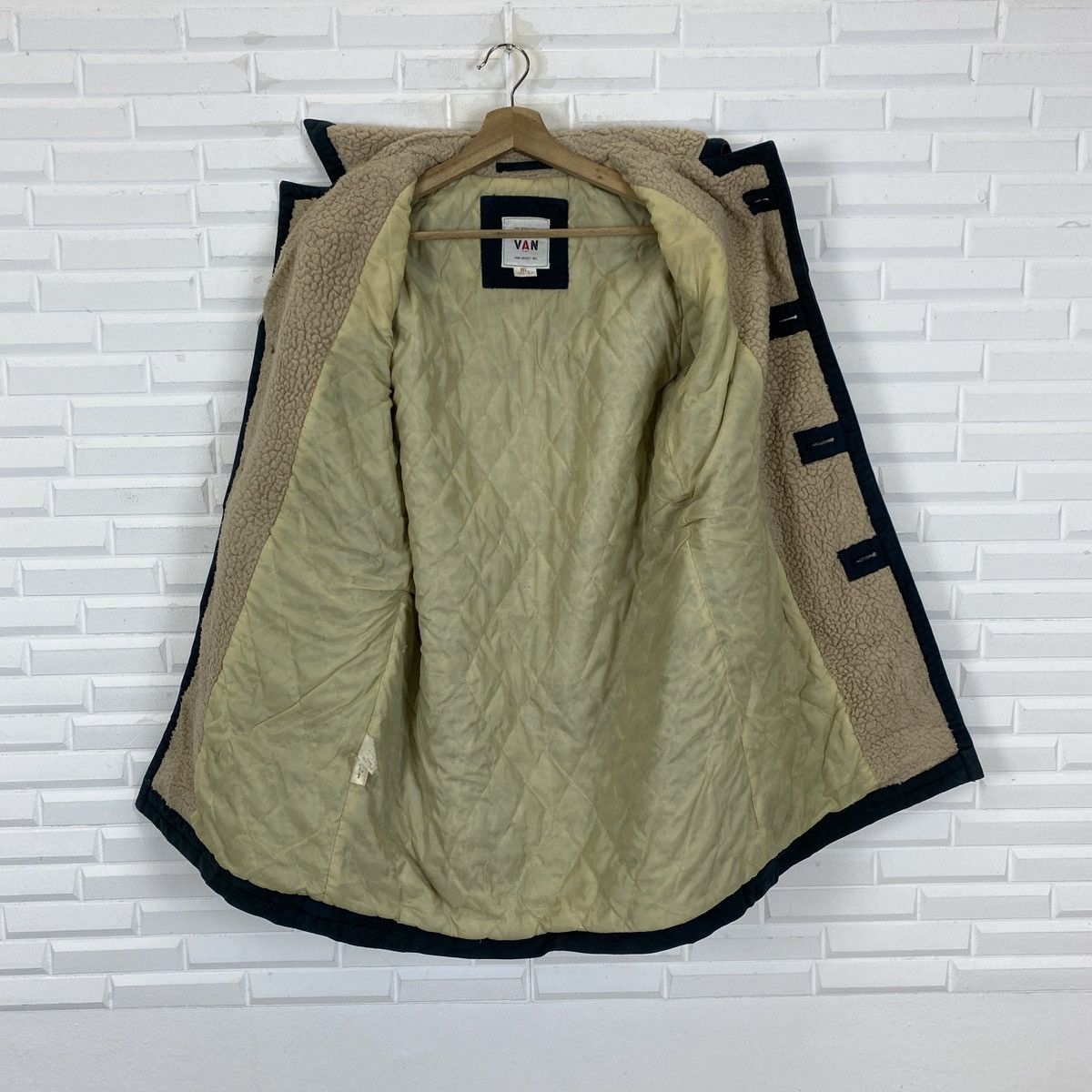 Van Van Jacket Inc Sherpa Button Up Long Jacket Size US M / EU 48-50 / 2 - 11 Thumbnail