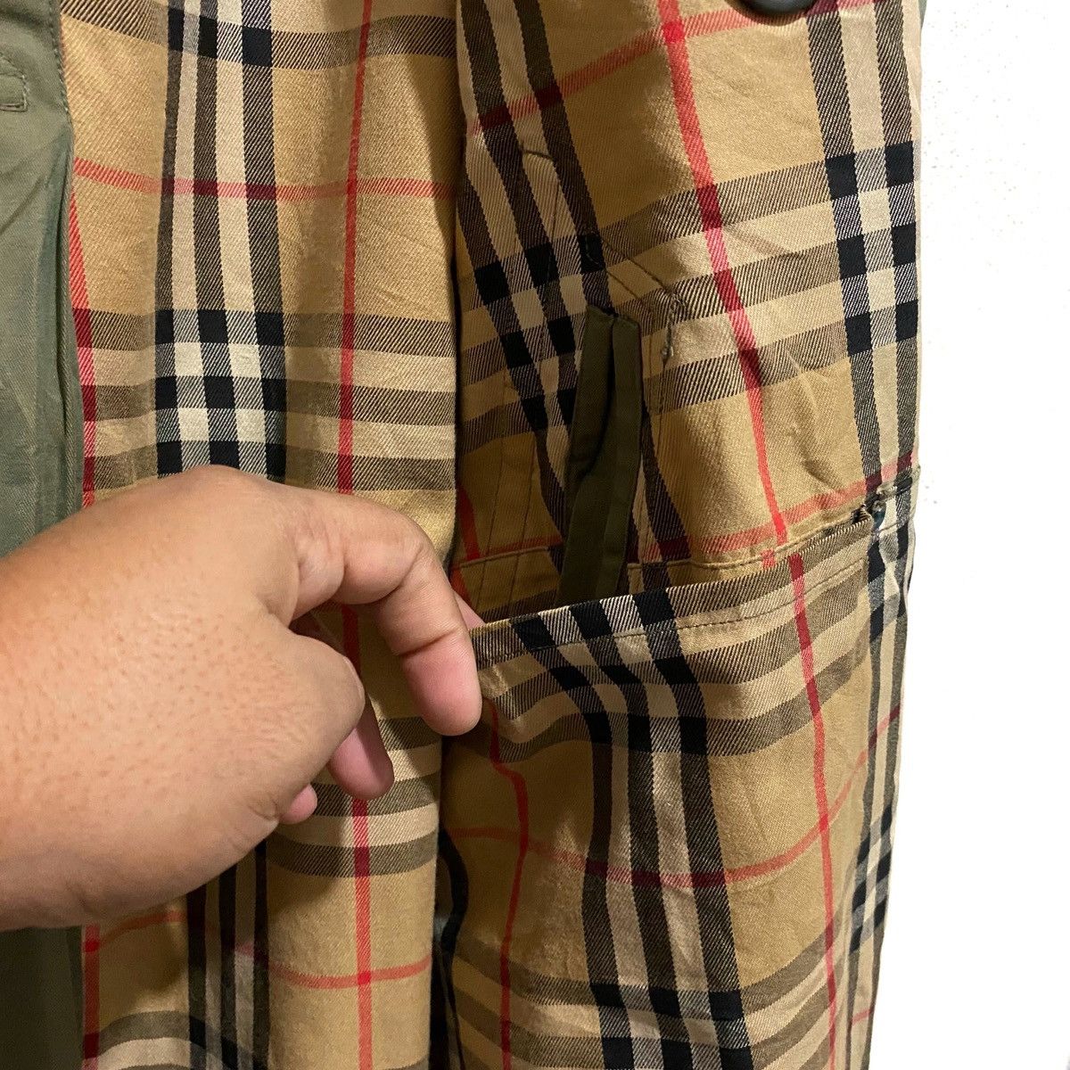 Burberry Vintage BURBERRYs' Nova Check Classic Trench Coat Size US M / EU 48-50 / 2 - 9 Thumbnail