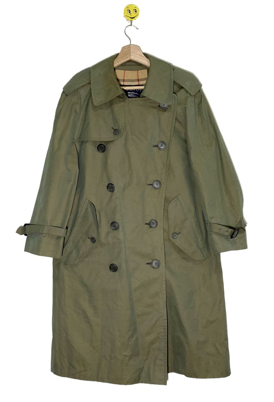 Burberry Vintage BURBERRYs' Nova Check Classic Trench Coat Size US M / EU 48-50 / 2 - 1 Thumbnail