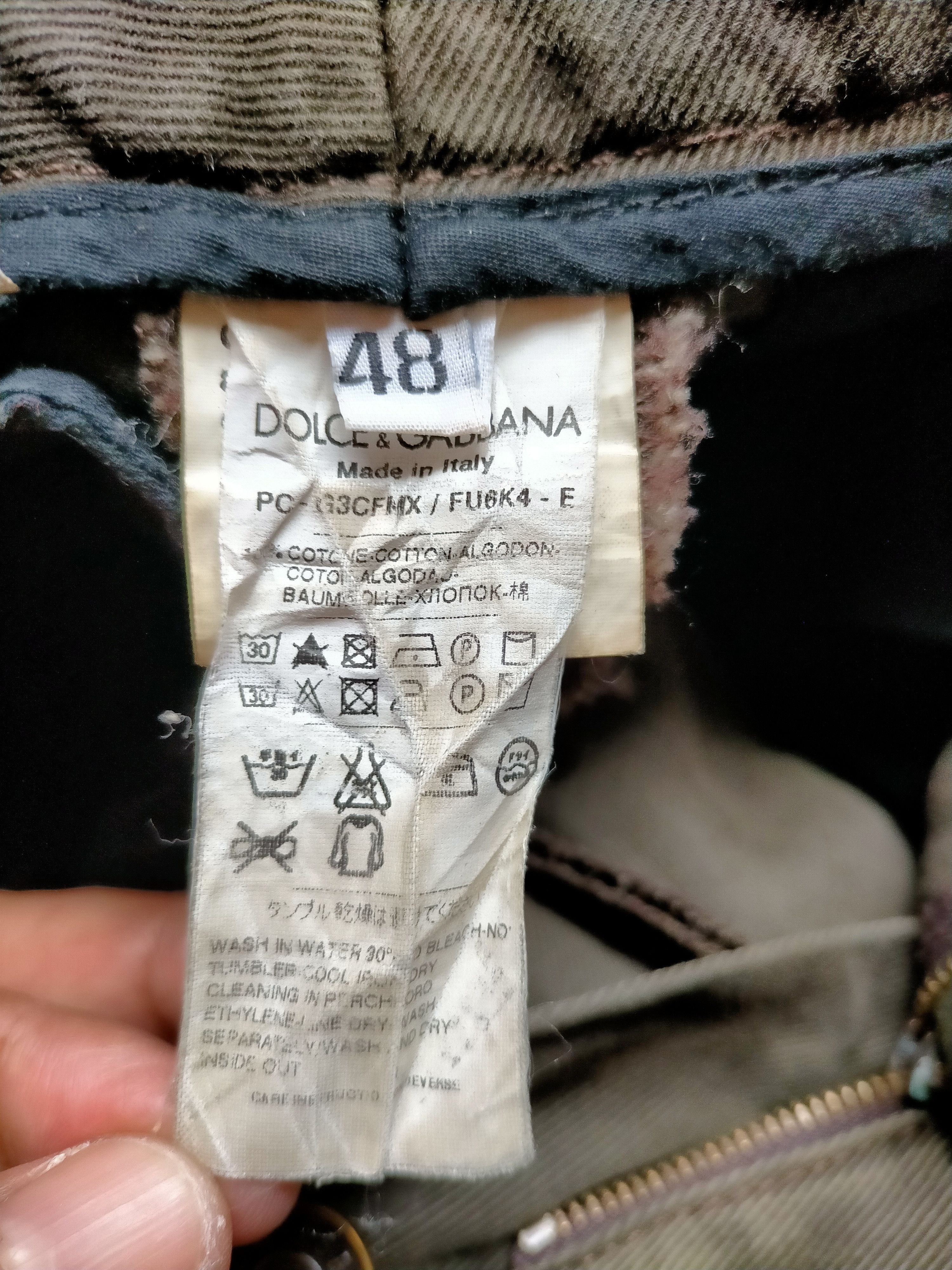Dolce & Gabbana Dolce & Gabbana cargo pants Size US 34 / EU 50 - 11 Thumbnail