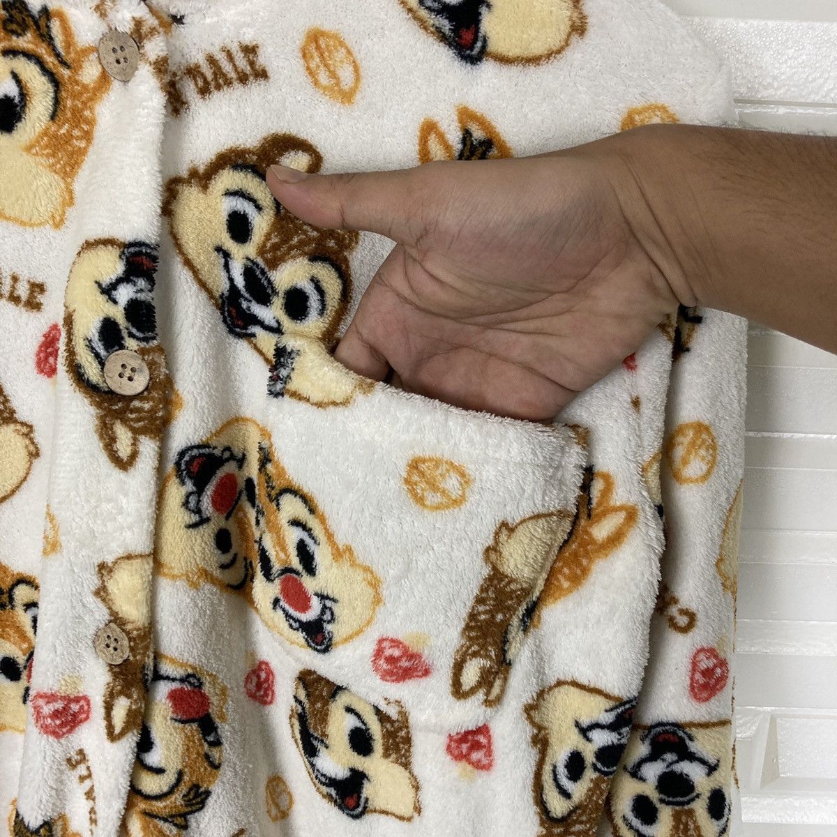 Cartoon Network Disney Chip N Dale Fleece Button Up Pajamas Size US M / EU 48-50 / 2 - 9 Thumbnail