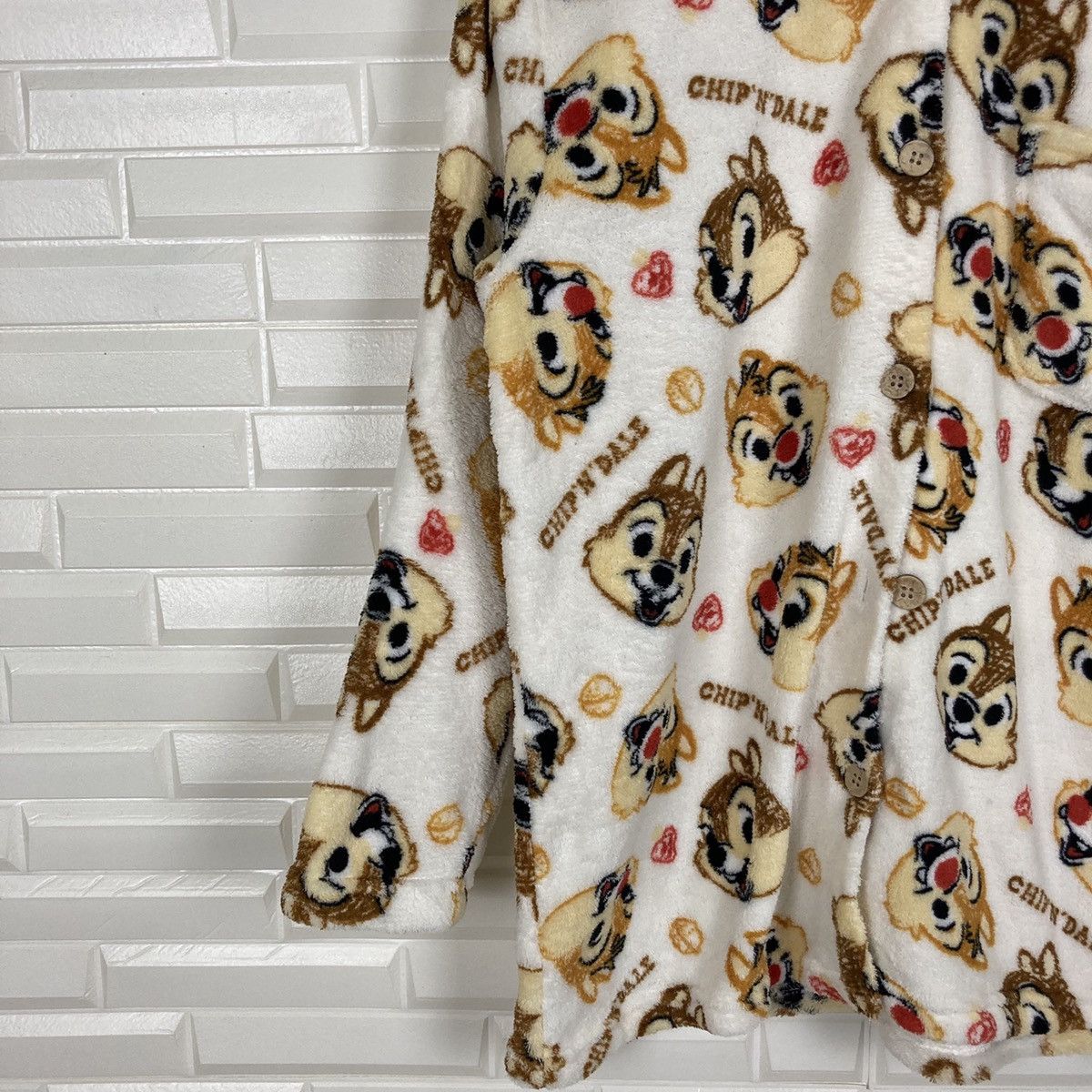 Cartoon Network Disney Chip N Dale Fleece Button Up Pajamas Size US M / EU 48-50 / 2 - 3 Thumbnail