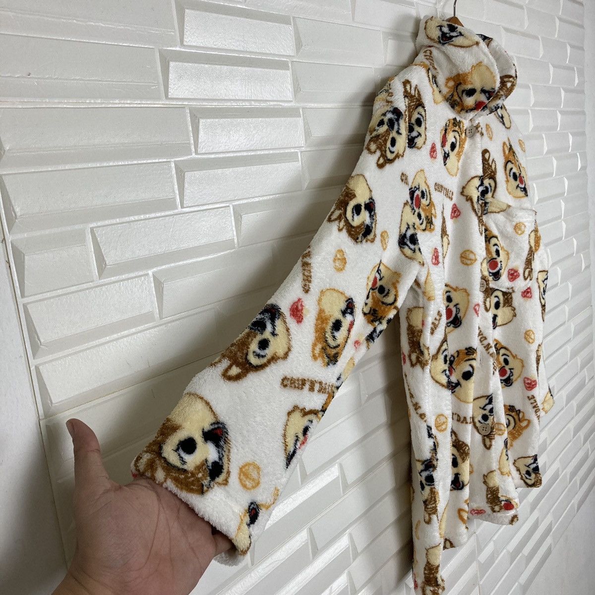 Cartoon Network Disney Chip N Dale Fleece Button Up Pajamas Size US M / EU 48-50 / 2 - 7 Thumbnail