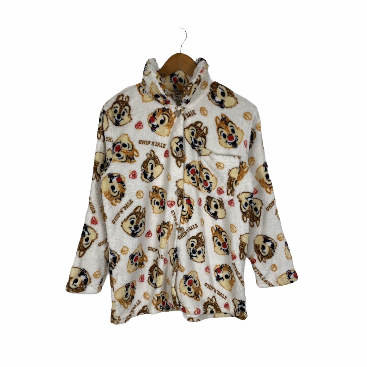 Cartoon Network Disney Chip N Dale Fleece Button Up Pajamas Size US M / EU 48-50 / 2 - 1 Thumbnail
