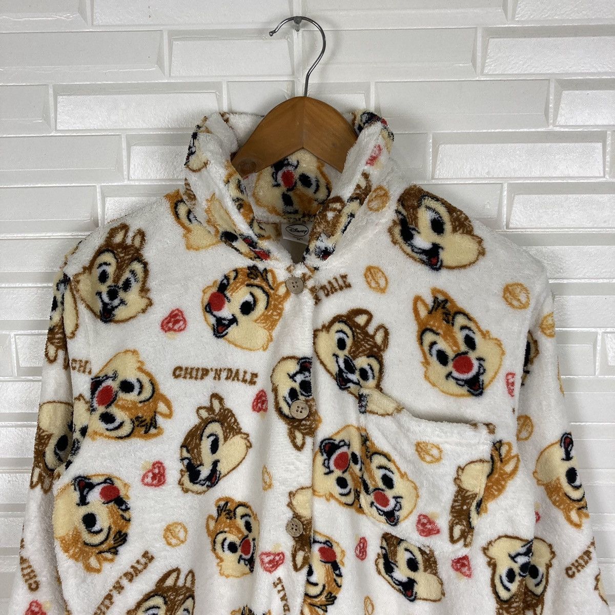Cartoon Network Disney Chip N Dale Fleece Button Up Pajamas Size US M / EU 48-50 / 2 - 4 Thumbnail
