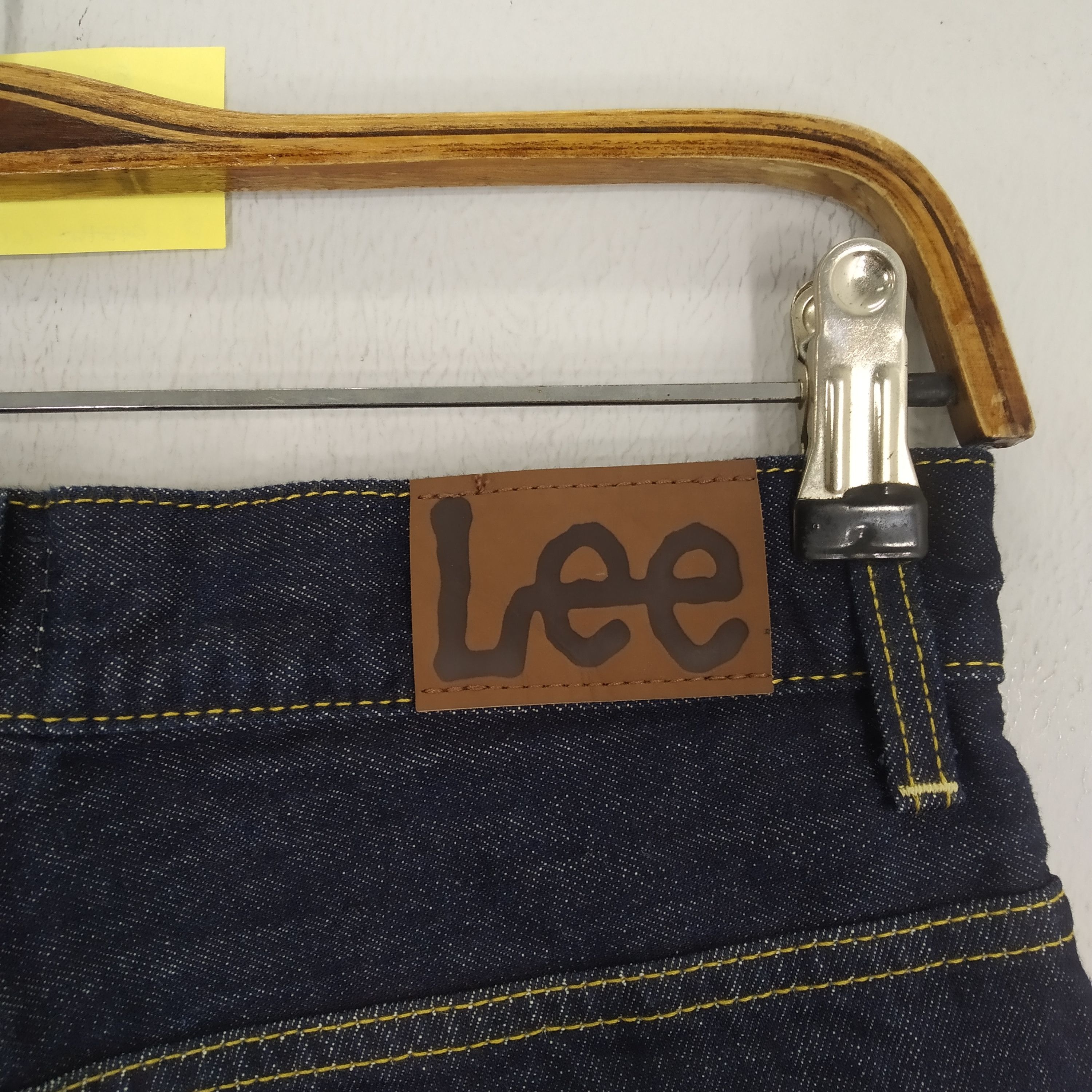 Indigo Size 27 Vintage Lee Indigo Blue Reconstruct Denim Jeans Size US 27 - 9 Thumbnail