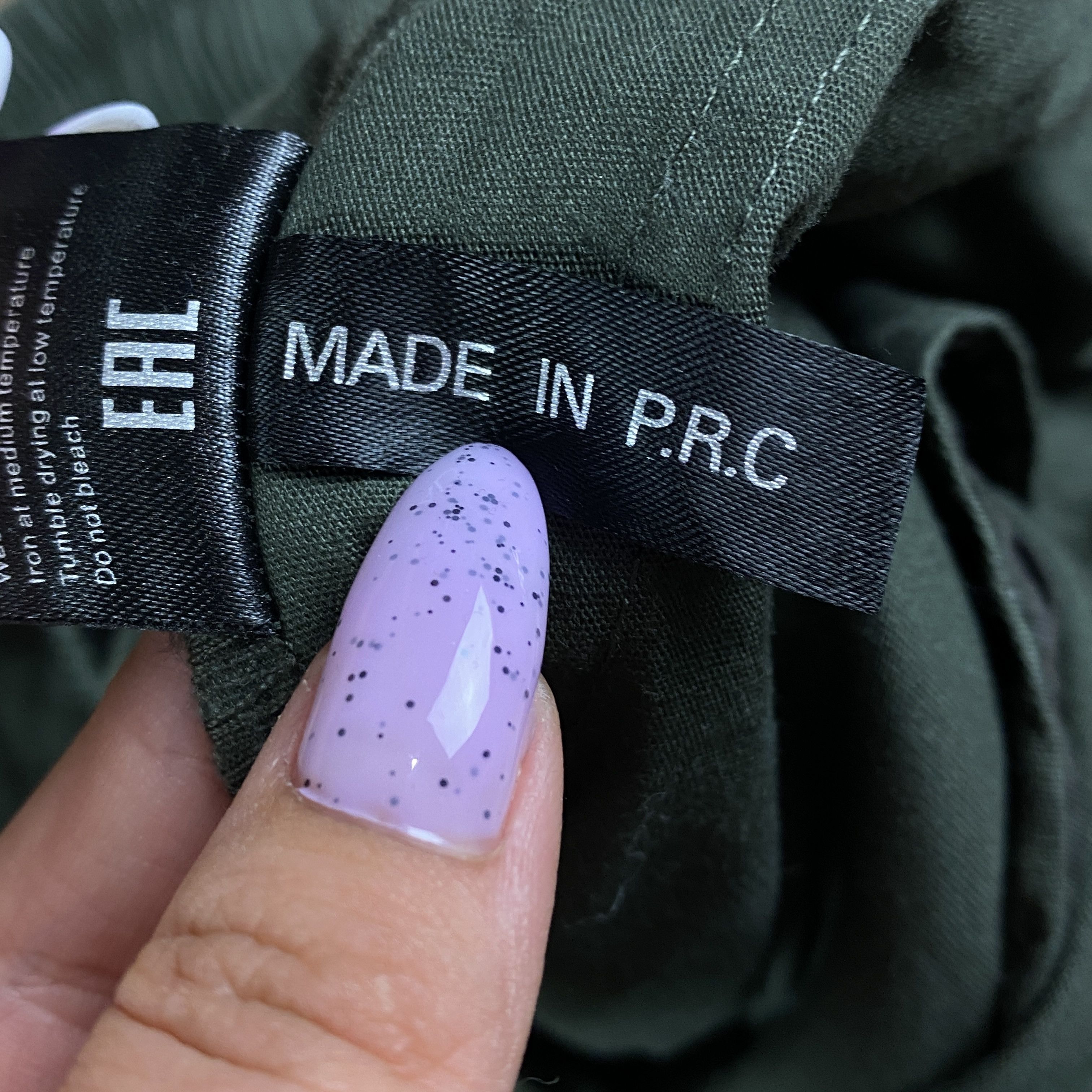 Japanese Brand Mens Cargo Pants Sixth June Paris Size L Green Mulipocked Size US 33 - 7 Thumbnail