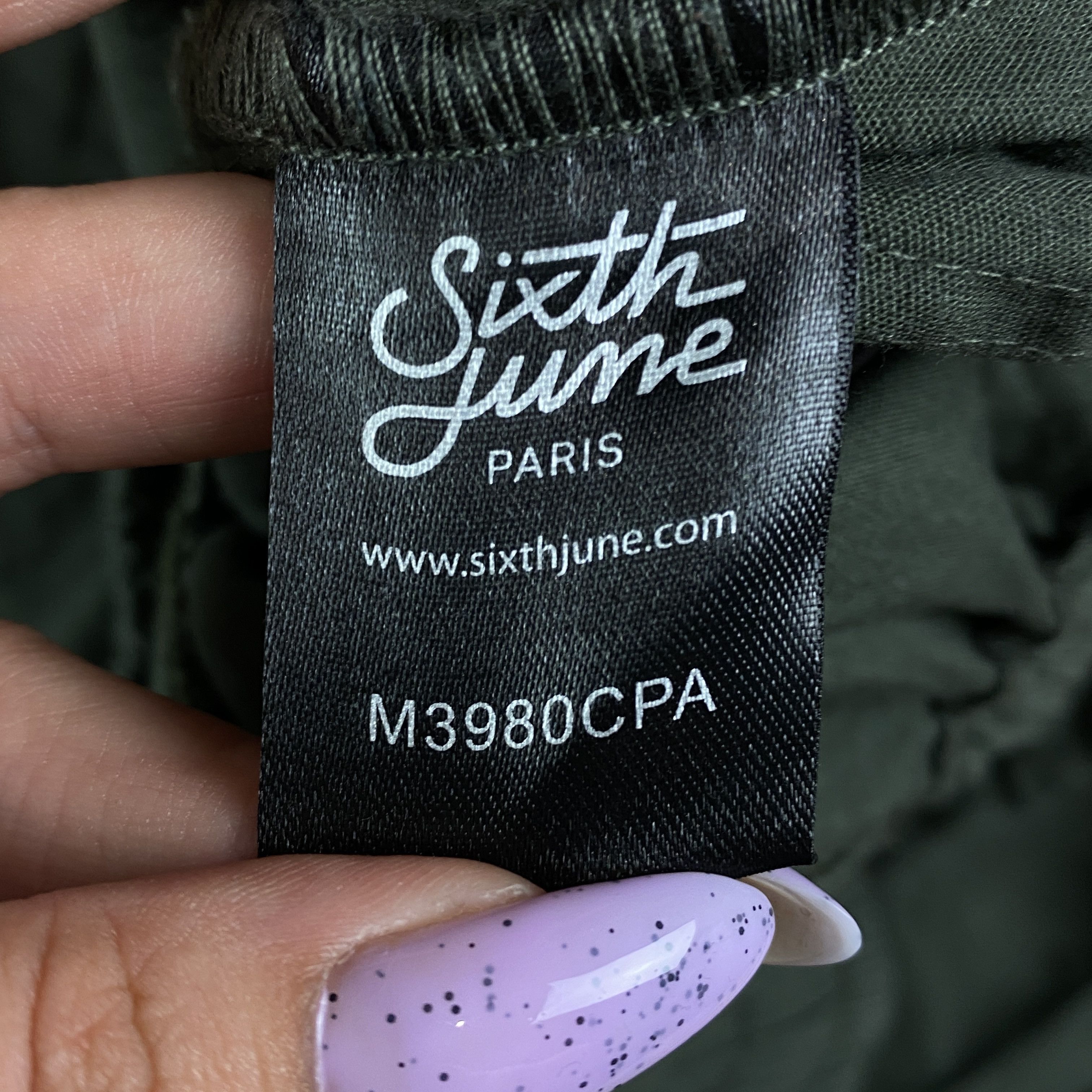 Japanese Brand Mens Cargo Pants Sixth June Paris Size L Green Mulipocked Size US 33 - 5 Thumbnail
